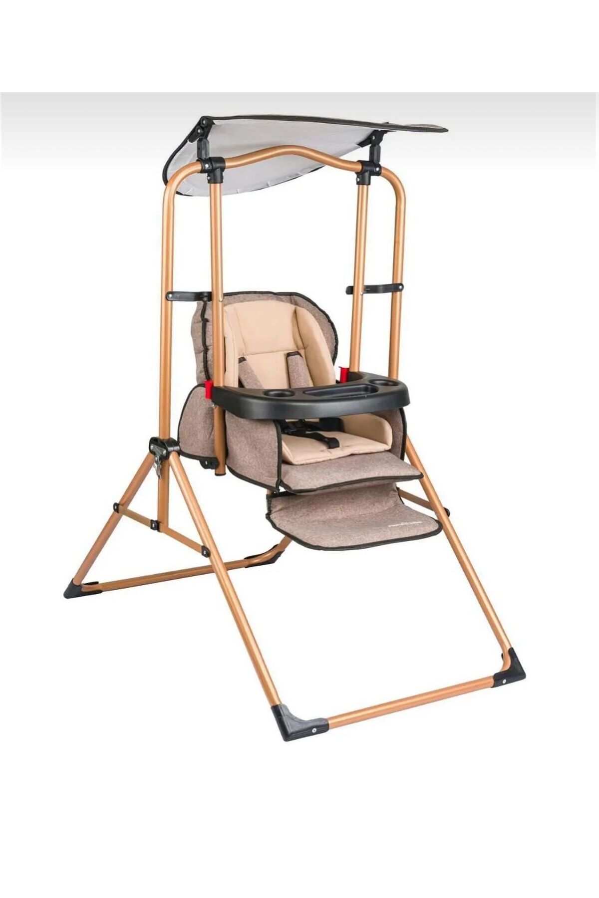 UniCare Taşpınar Gold Lux Salıncak Gray (HEM MAMA SANDALYESİ HEMDE SALINCAK OLARAK KULLANILABİİR) fotoğrafı 3 (önizleme)