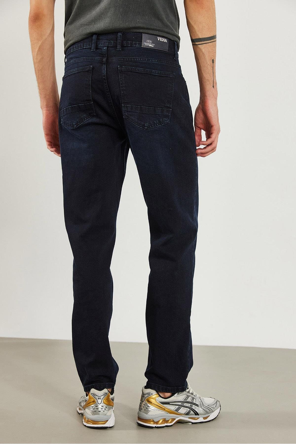 VENA-Ανδρικό παντελόνι Kalimnos Blue Grey Comfort Fit Jean 6