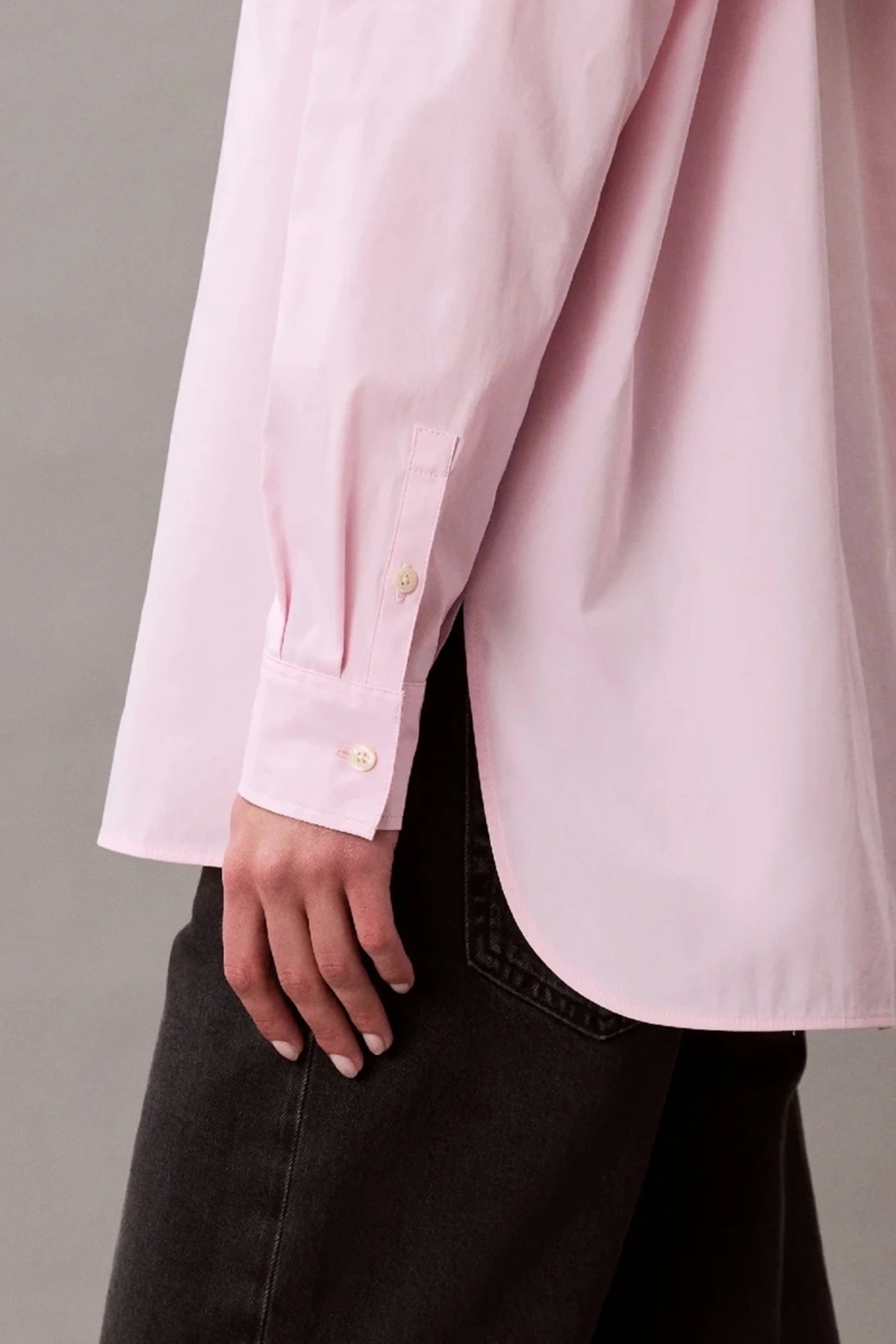 Calvin Klein  Kadın Pembe Diğer Gömlekler - Görsel 5