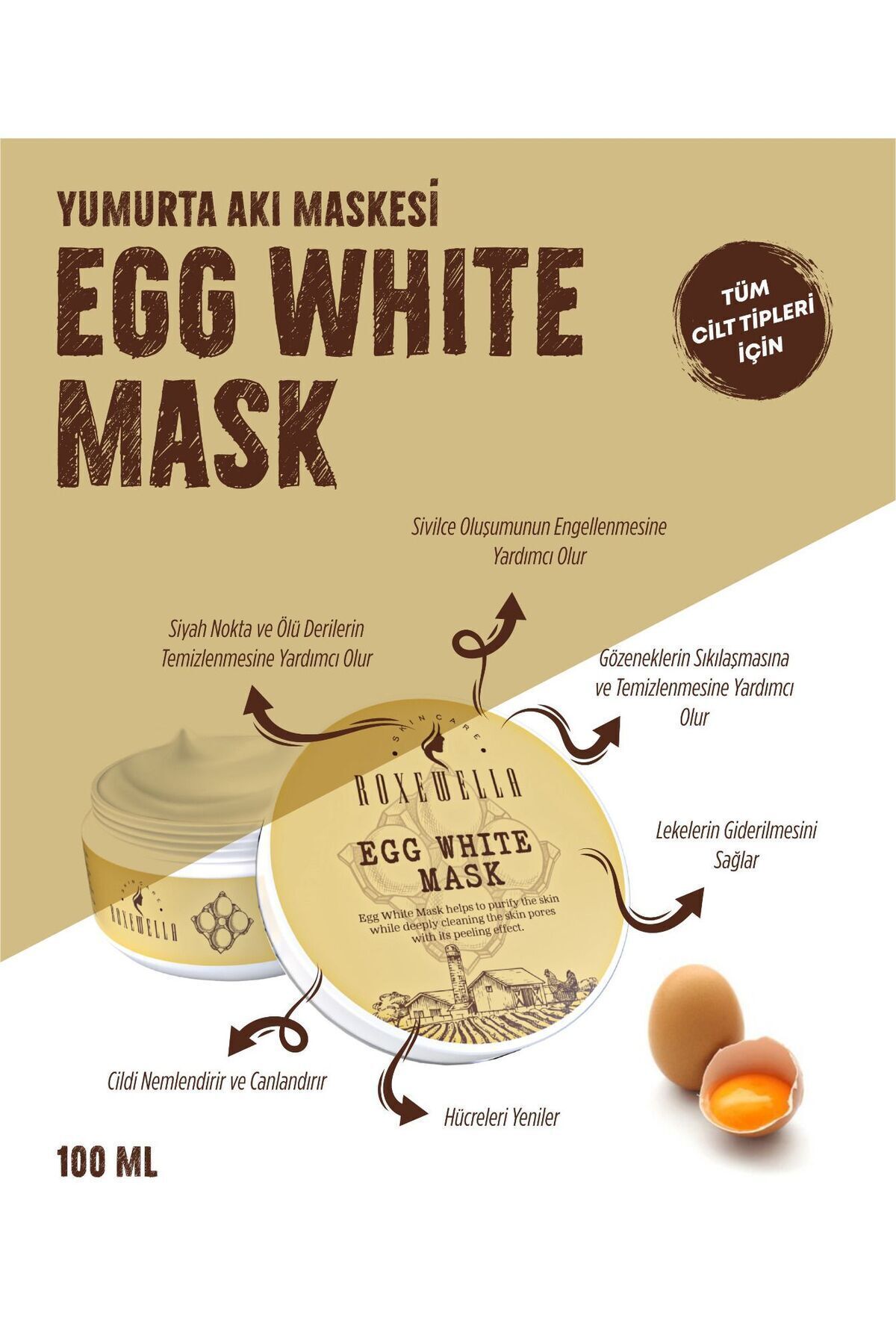 Çocuk-bebek Güneş Kremi 50ml 50spf & Yumurta Akı Maskesi — 216 — تصویر 8 از 8