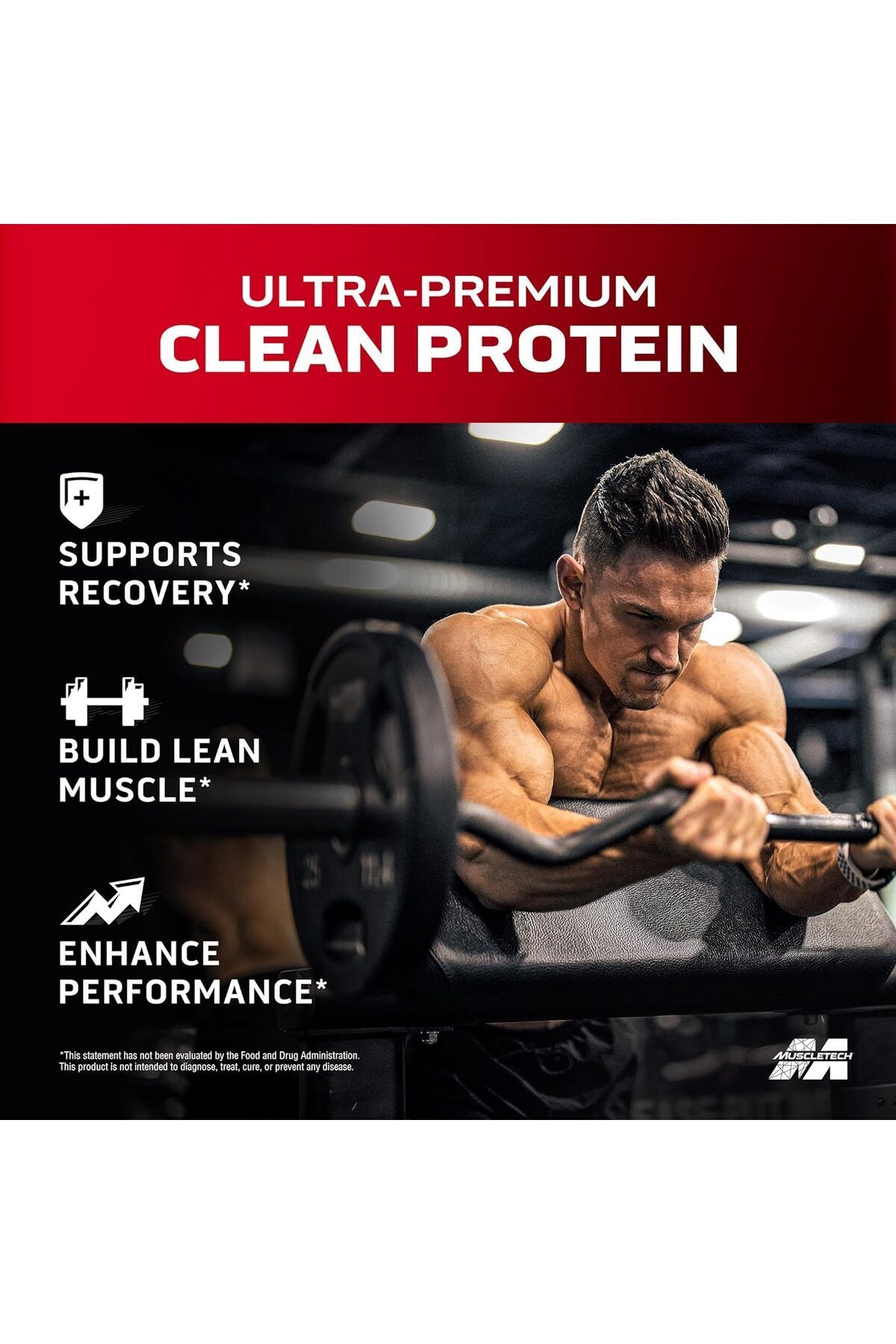 MUSCLETECH-Nitro Tech Ultra-pure Whey Protein Formula, Cookies And Cream, 2 Lb, 2