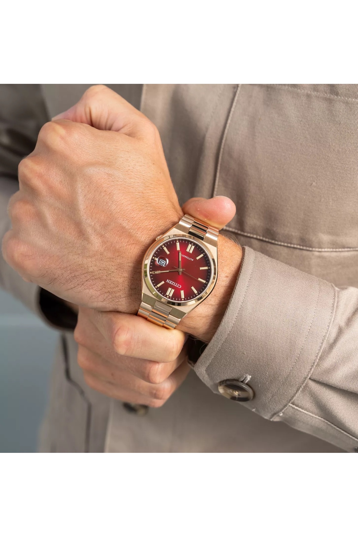 Citizen Tsuyosa Nj0153-82X Otomatik Erkek Kol Saati görsel 4