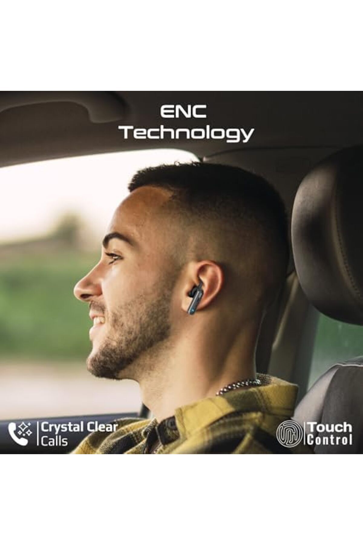 Promate-2-in-1 Car Holder and Charger with MagSafe Compatibility, 15W Power, Built-in Mono Bluetooth Earphon 6