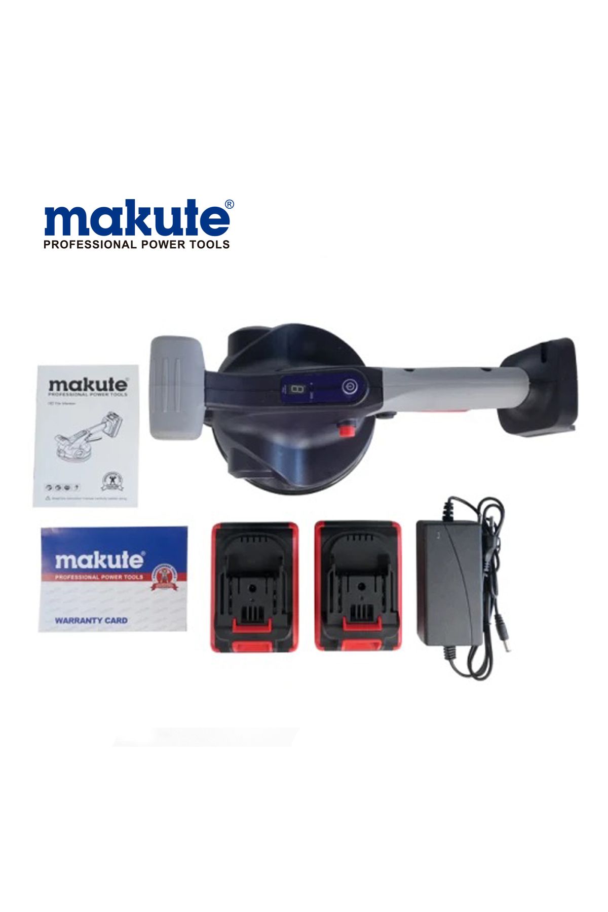 MAKUTE-هزاز بلاط كبير مع بطاريتين, تردد الاهتزاز ~6000 دورة في الدقيقة, شهادة الجودة ISO9001 3