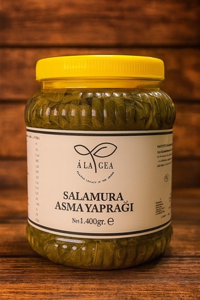 A LA GEA İnce Damarsız Salamura Sultaniye Asma Yaprağı 1400 Gr