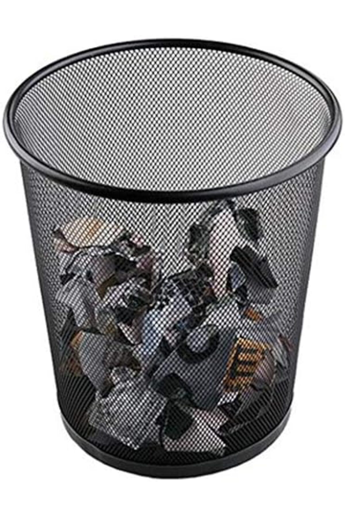 Generic-4 Pack Trash Can Mesh Round Open Top Wastebasket - 2.5 Gallon Recycling Bins Garbage Waste Baskets f 5