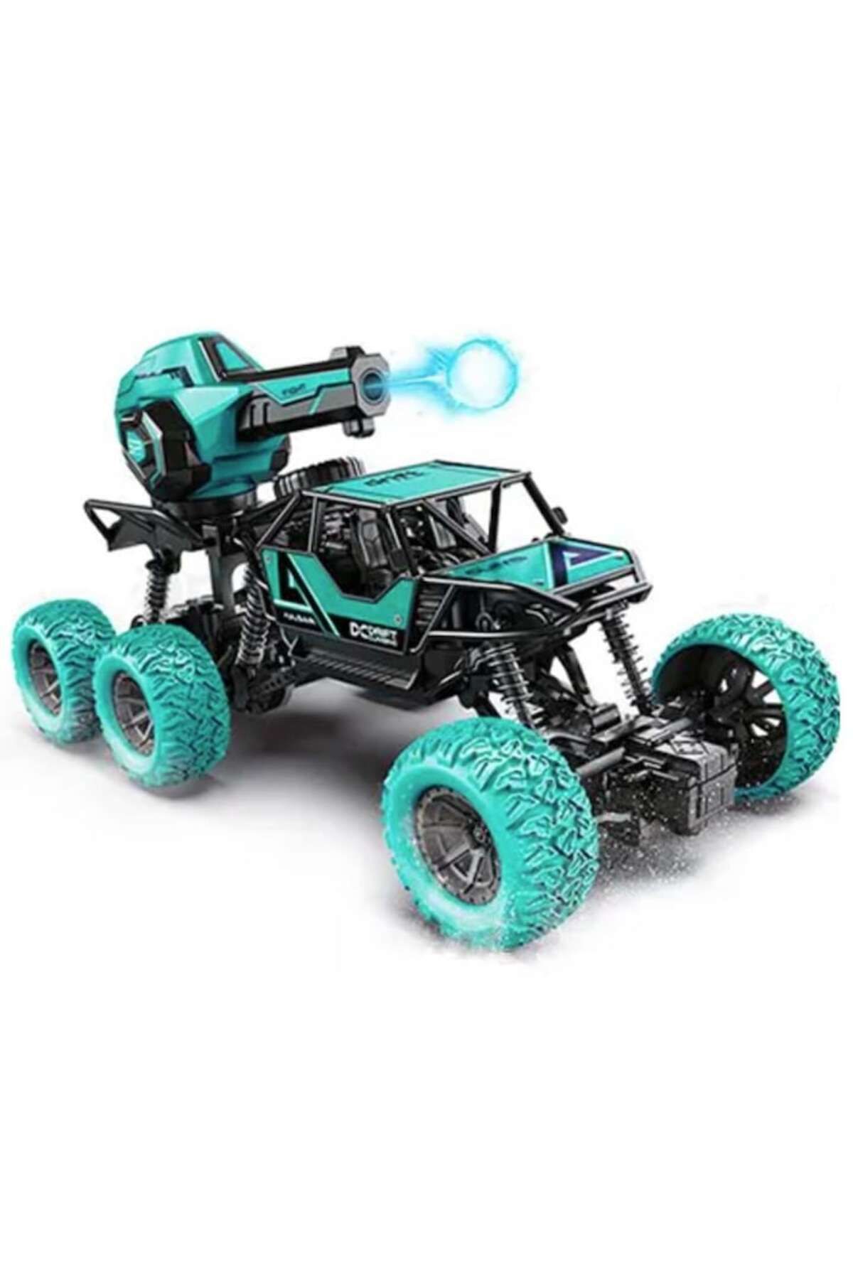 dalimag-Set 2 Interactive Battle Vehicle Toys with Remote Control, Red and Green, 30 cm by Dalimag 3