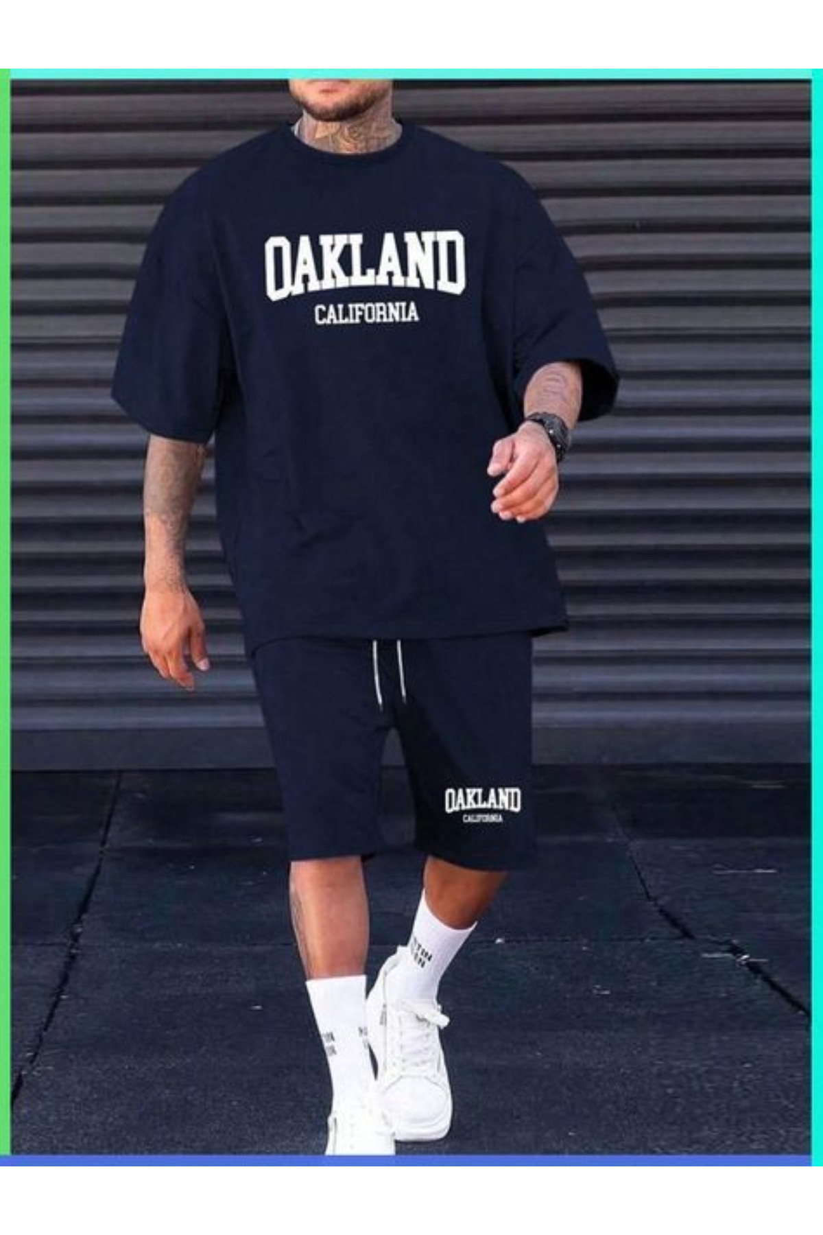 DİSCOST Erkek T-Shirt – Yazlık bol kısa kollu yuvarlak yakalı harf Dijital Baskılı , Günlük ve Sokak Stili