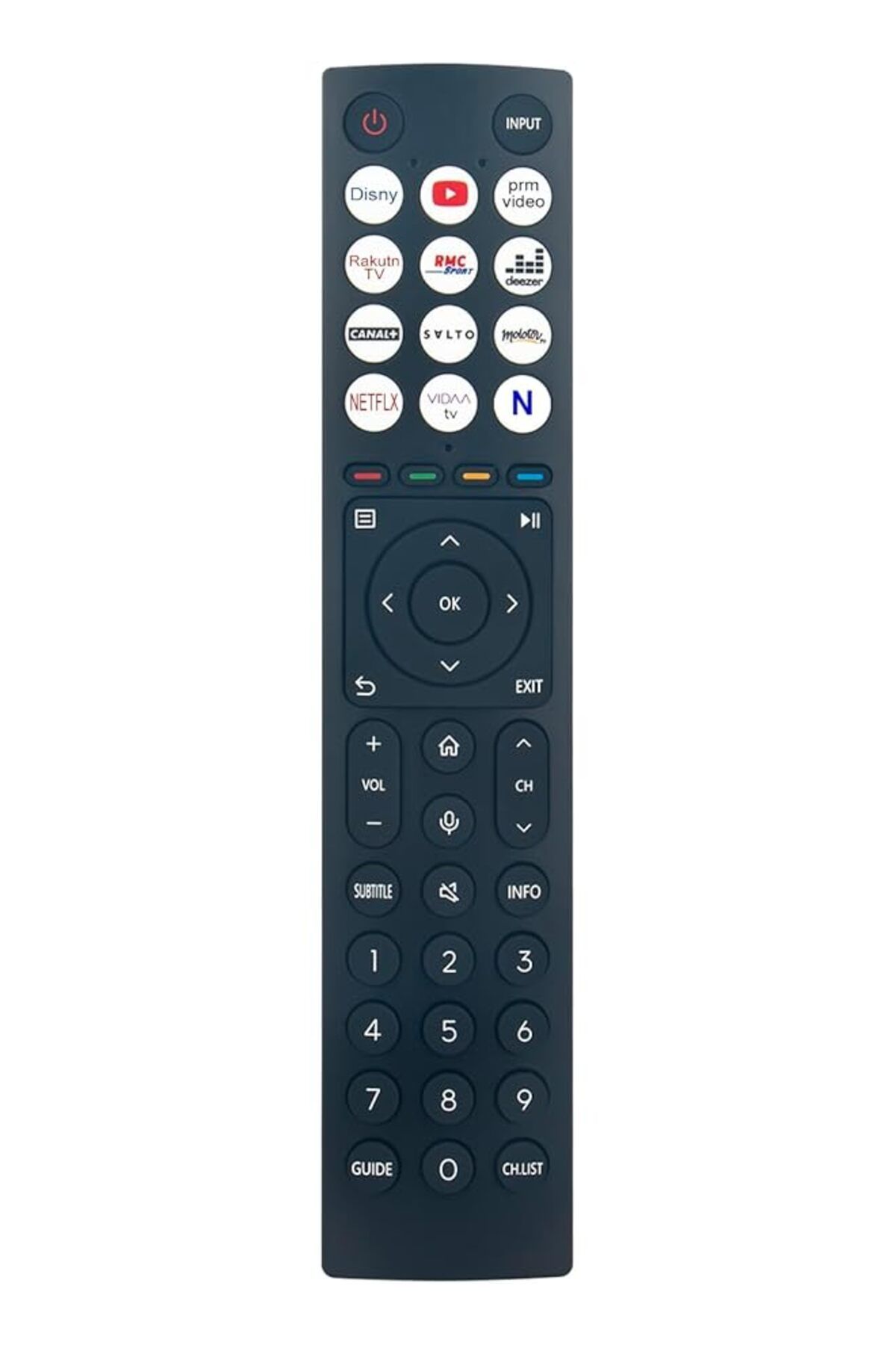 The Bros-ERF3C86 ERF3C86H voice Replaced Remote Control-Fit for-Hisense Smart TV 65E78HQ 100L5HD 1