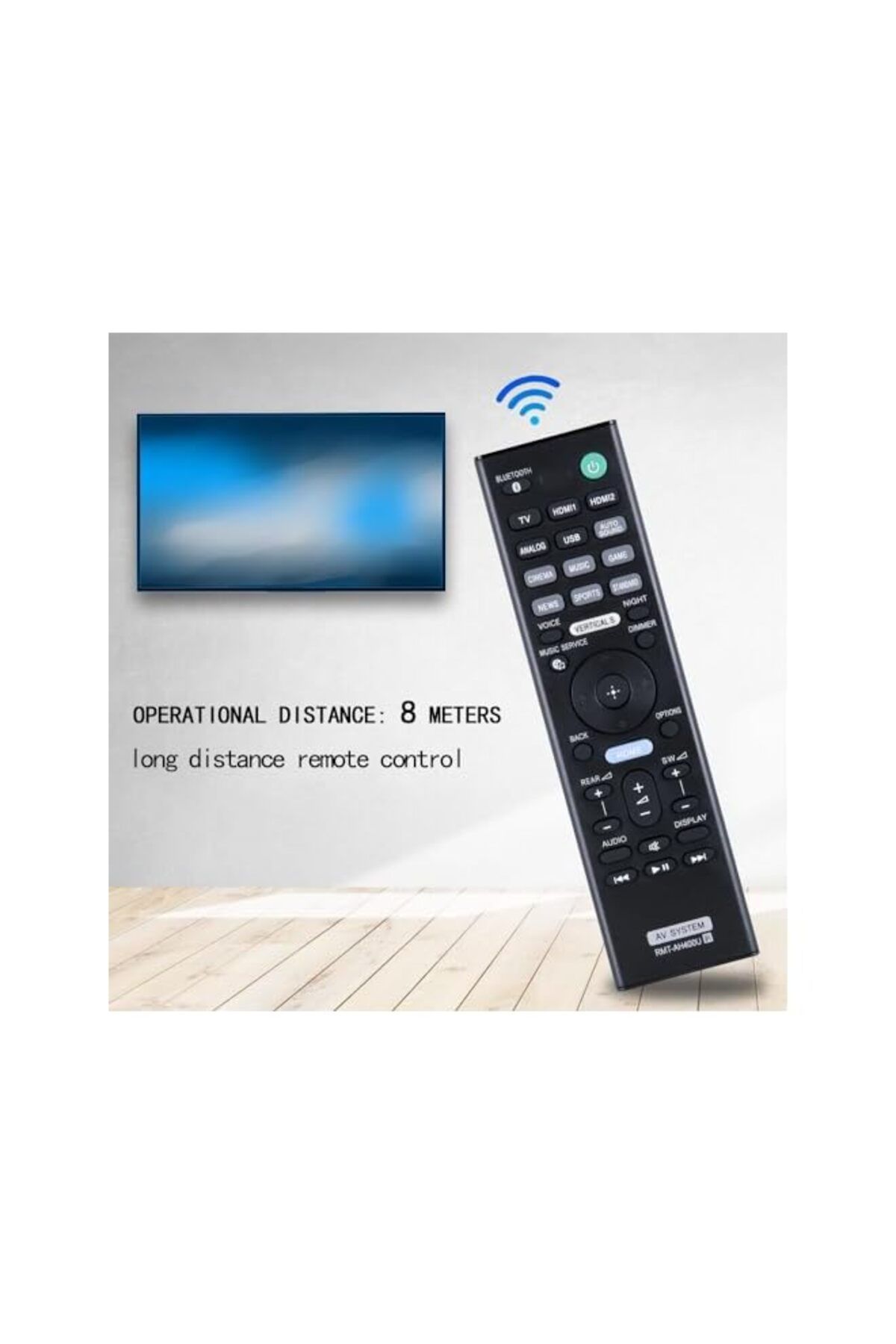 The Bros-RMT-AH400U HT-Z9F HTZ9F Replace Remote Control suit for Sony Soundbar Sound Bar HT-Z9F HTZ9F 4