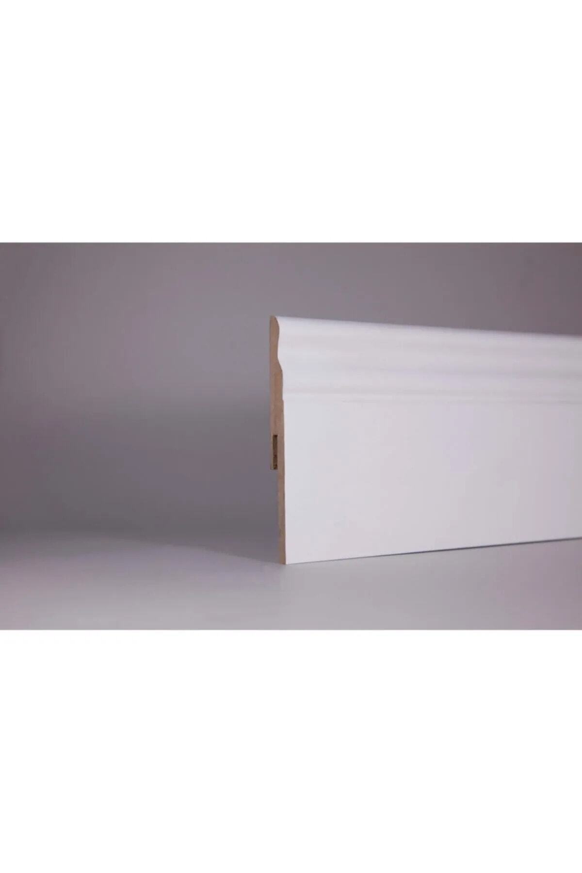 Yali Series Lacquer White B Model 12cm Pvc Skirting Board 25mt 10 pcs