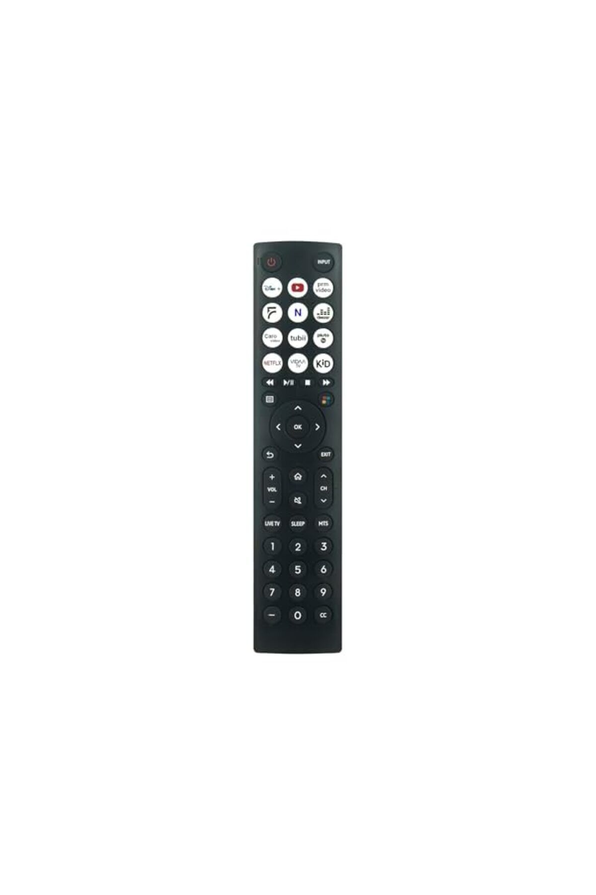 The Bros-EN2F36H Replaced Remote Compatible with Hisense Vidaa TV EN2F36 A4 Series 32A4KV 43A4KV 40A4KV 5