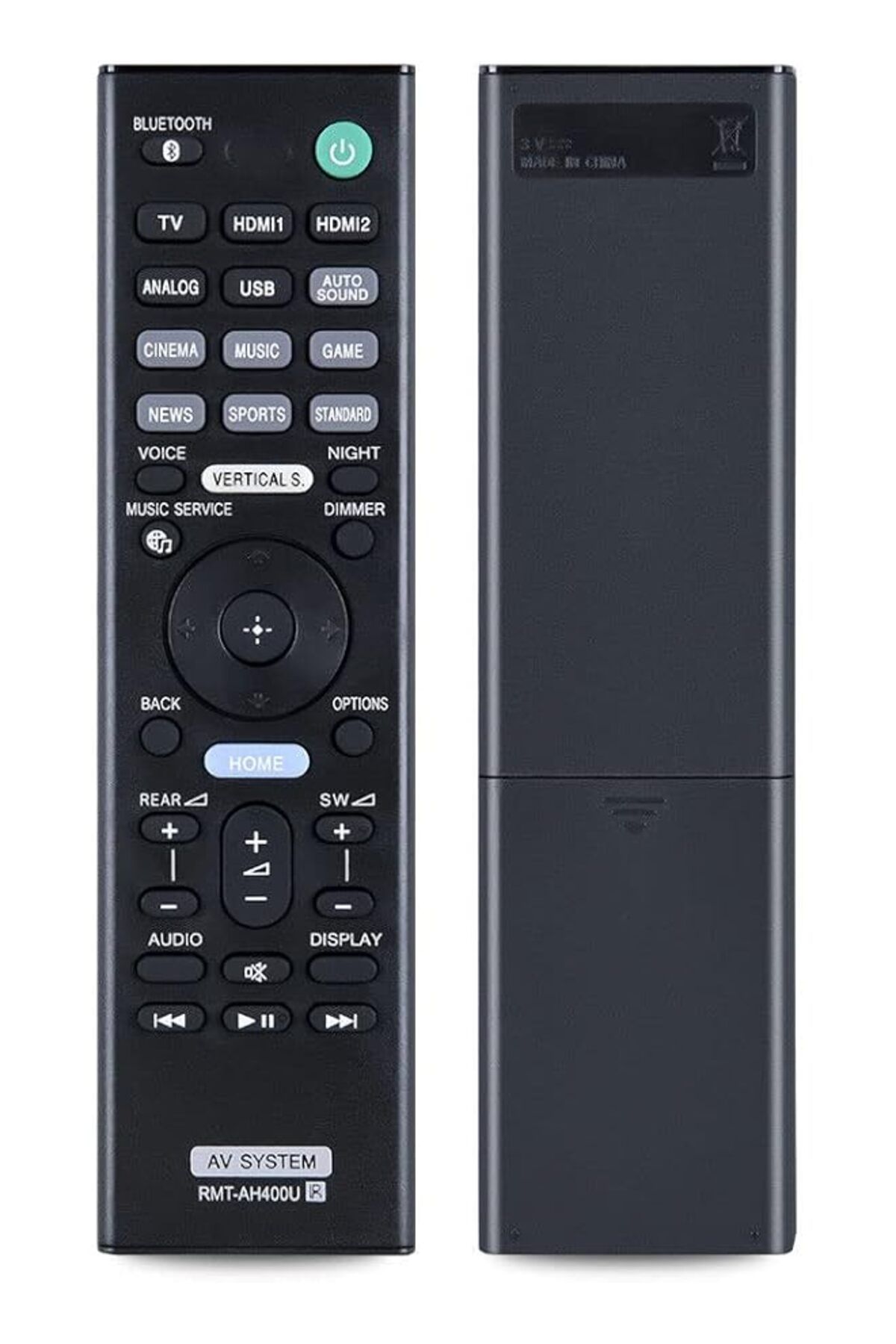 The Bros-RMT-AH400U HT-Z9F HTZ9F Replace Remote Control suit for Sony Soundbar Sound Bar HT-Z9F HTZ9F 1