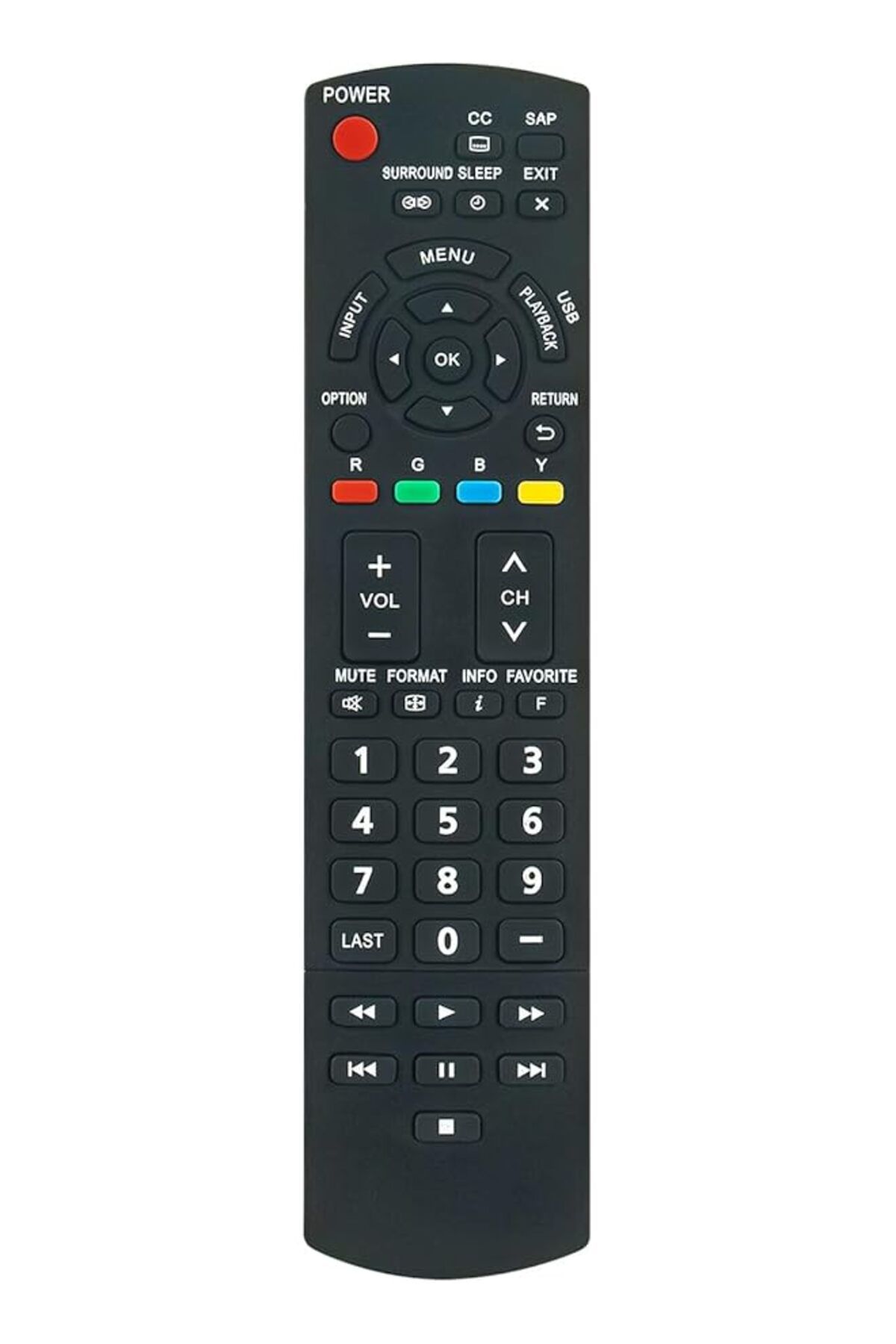 The Bros-N2QAYB000806 Replaced Remote Control Compatible with Panasonic TVs TCL50EM5 1
