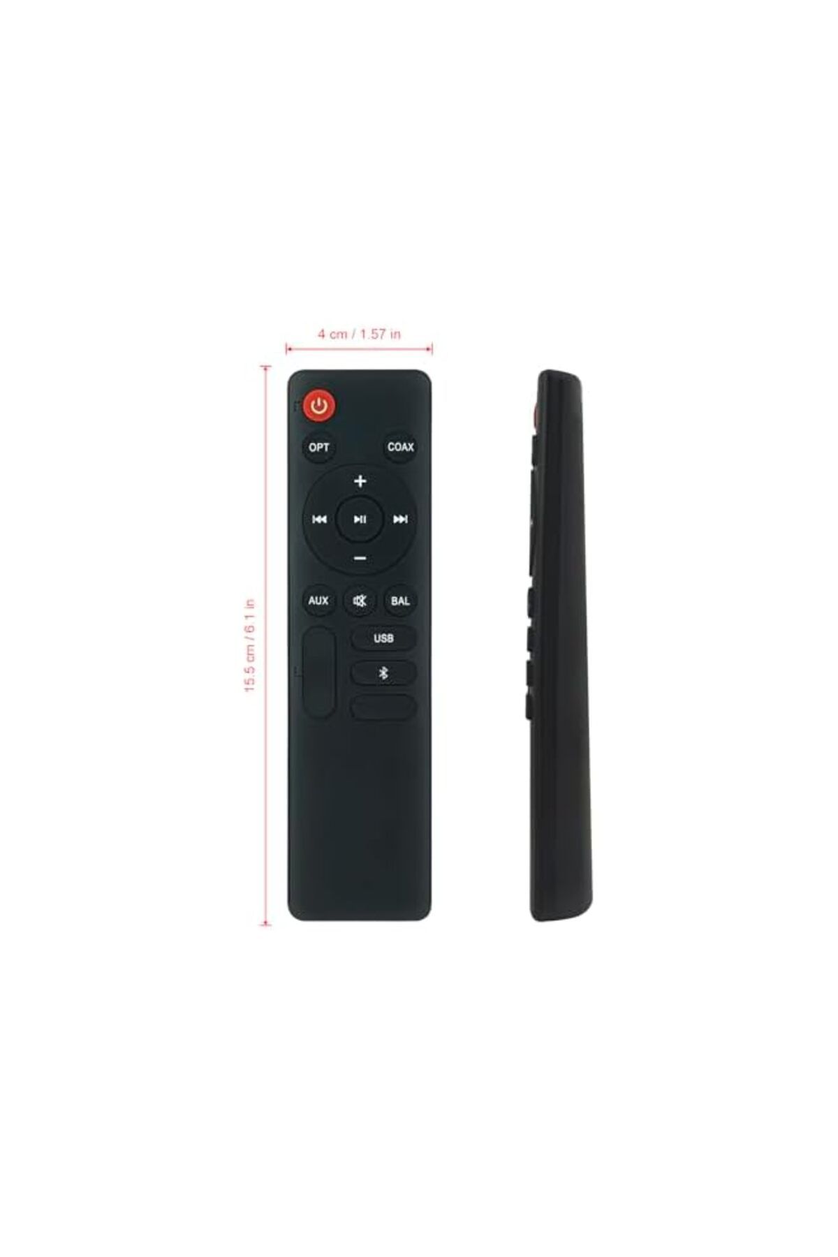 The Bros-RC10H Replaced Remote Control Fit For AIRPULSE Speaker System A300 5
