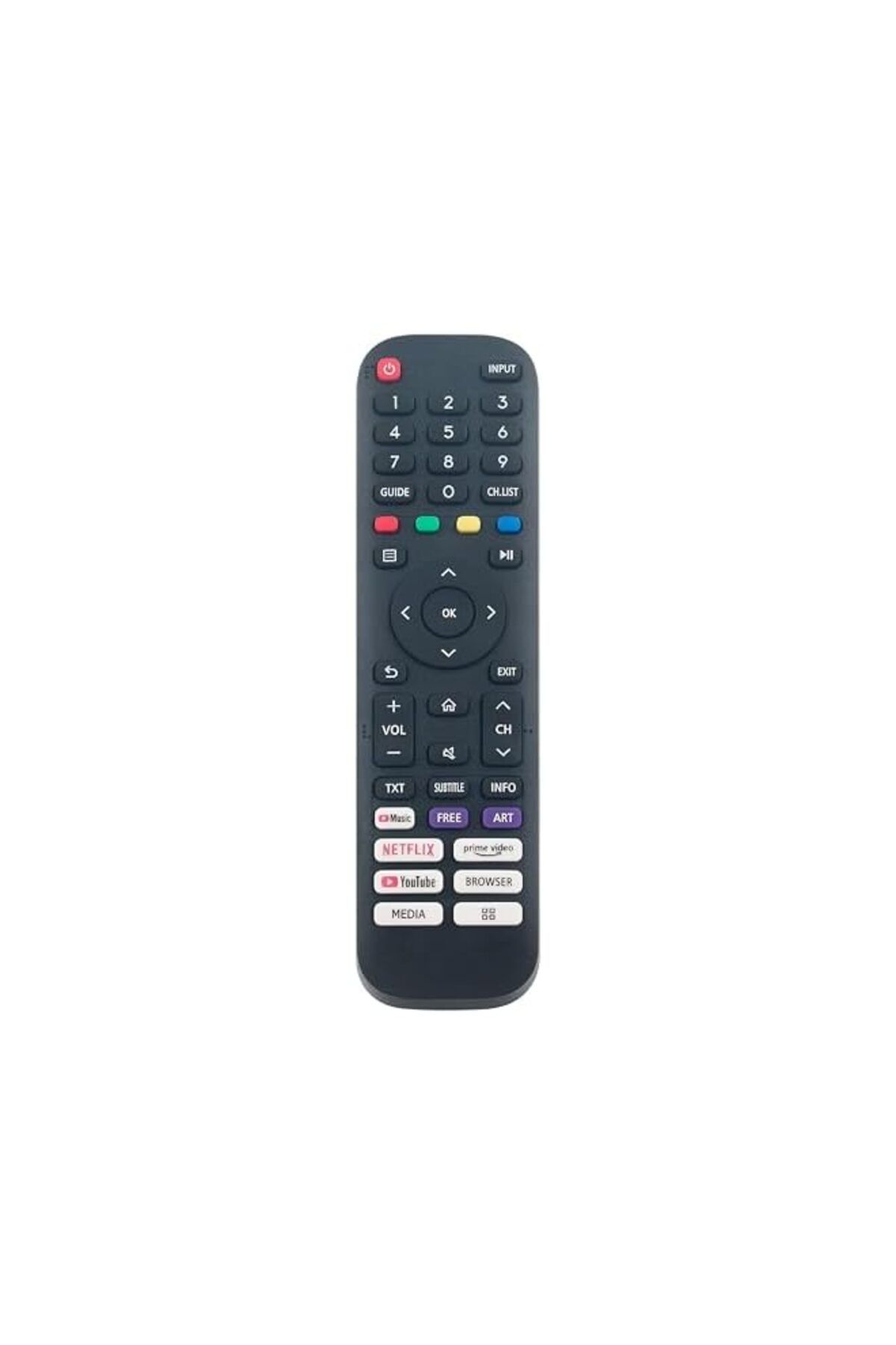 The Bros-New Model Replacement Remote Control Compatible with NIKAI,IKON and VIDEOCON Smart LCD LED TV 2