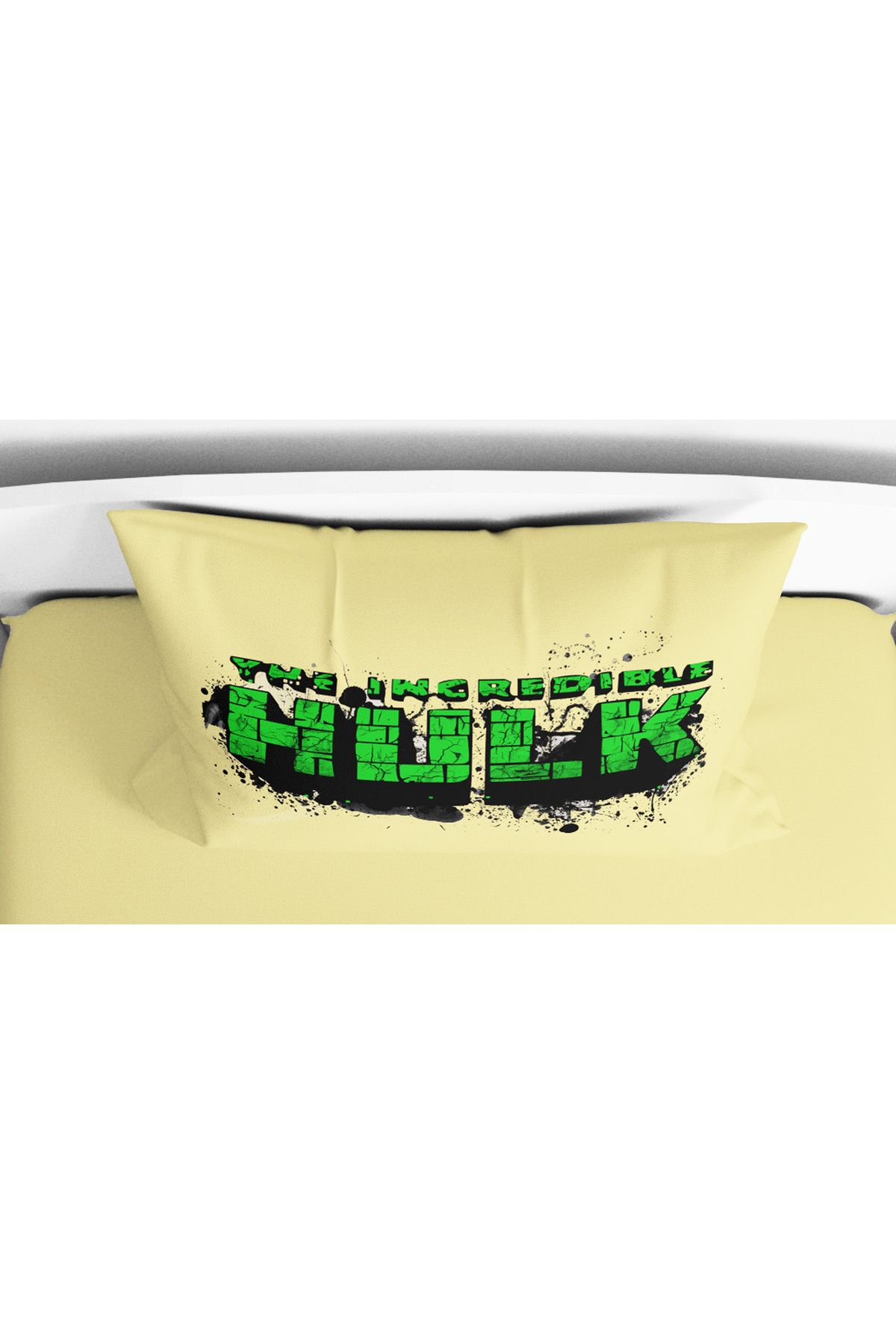 Home-3D Digital Picture Hulk Theme Single Bedding Set 3