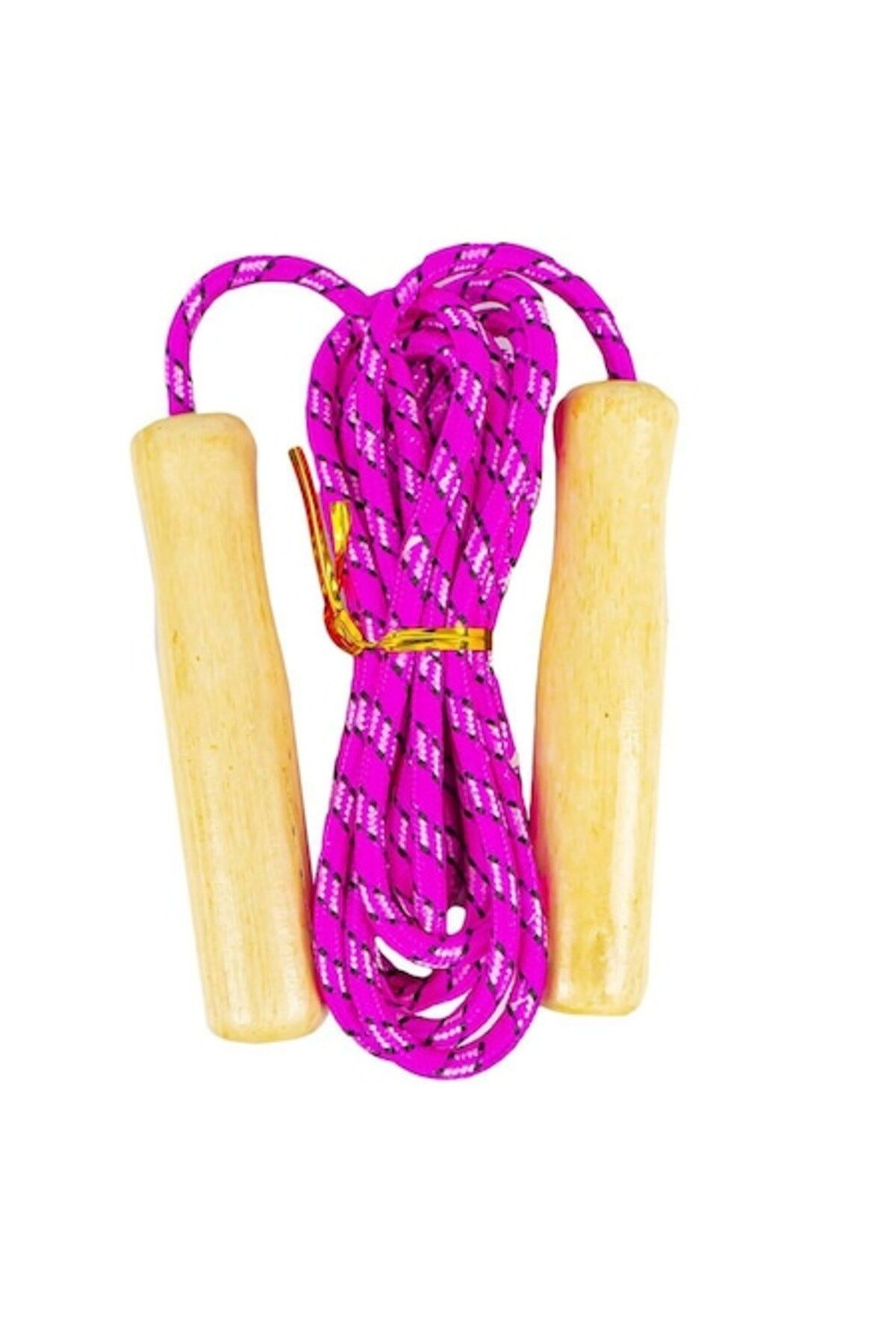 OEM Coardă De Sărit Cu Mânere Din Lemn, Roz Unisex - L