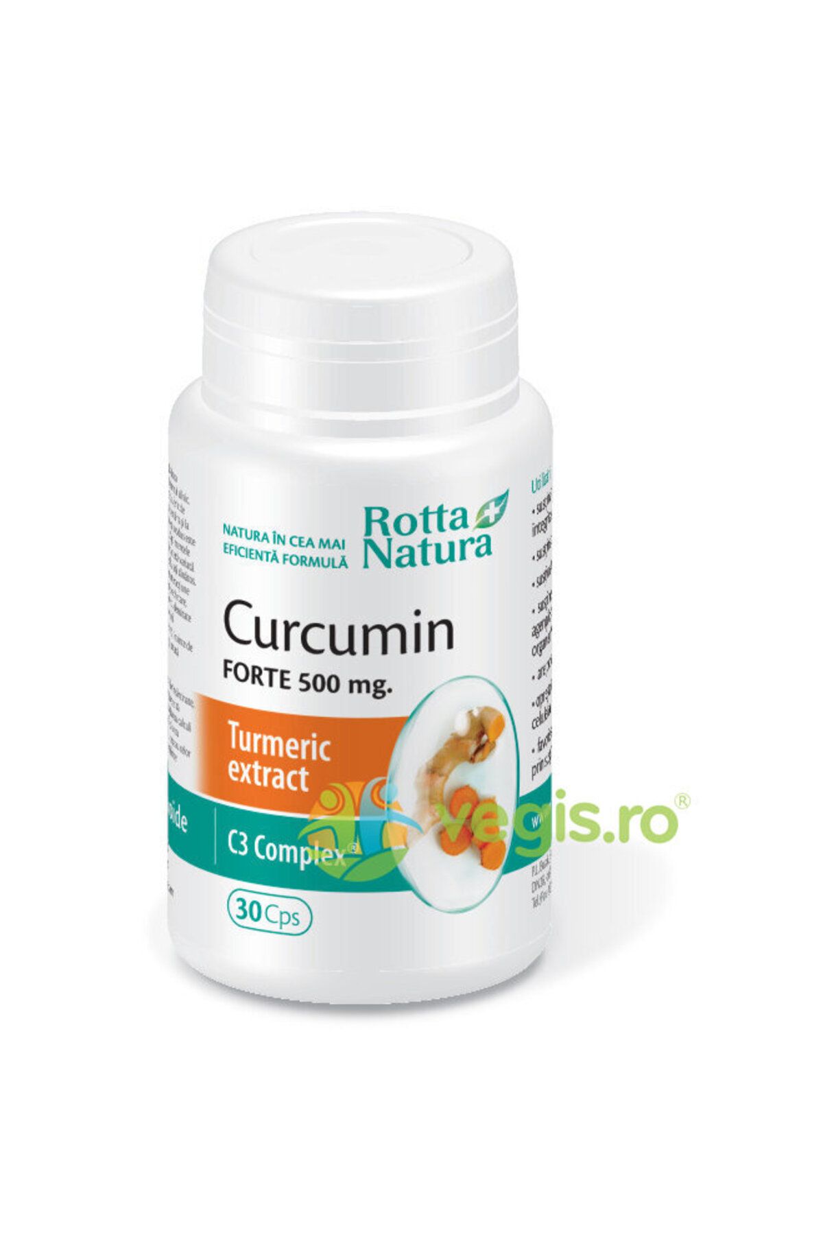 Rotta Natura Curcumină Forte 500 Mg 30 Capsule - One Size