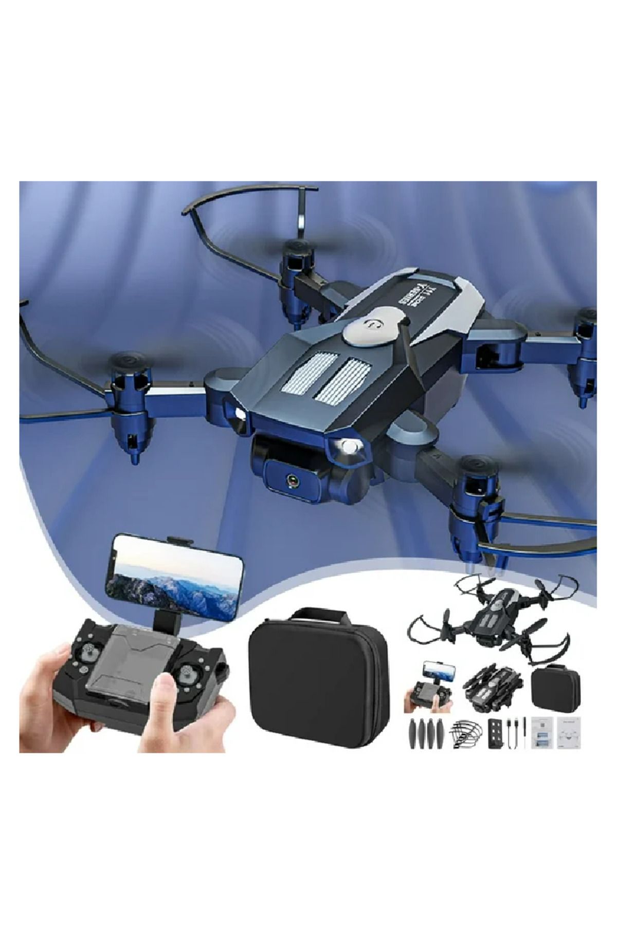 rexa-Mini WiFi FPV Drone with HD Camera | Altitude Hold Mode | Foldable RC Drone 4
