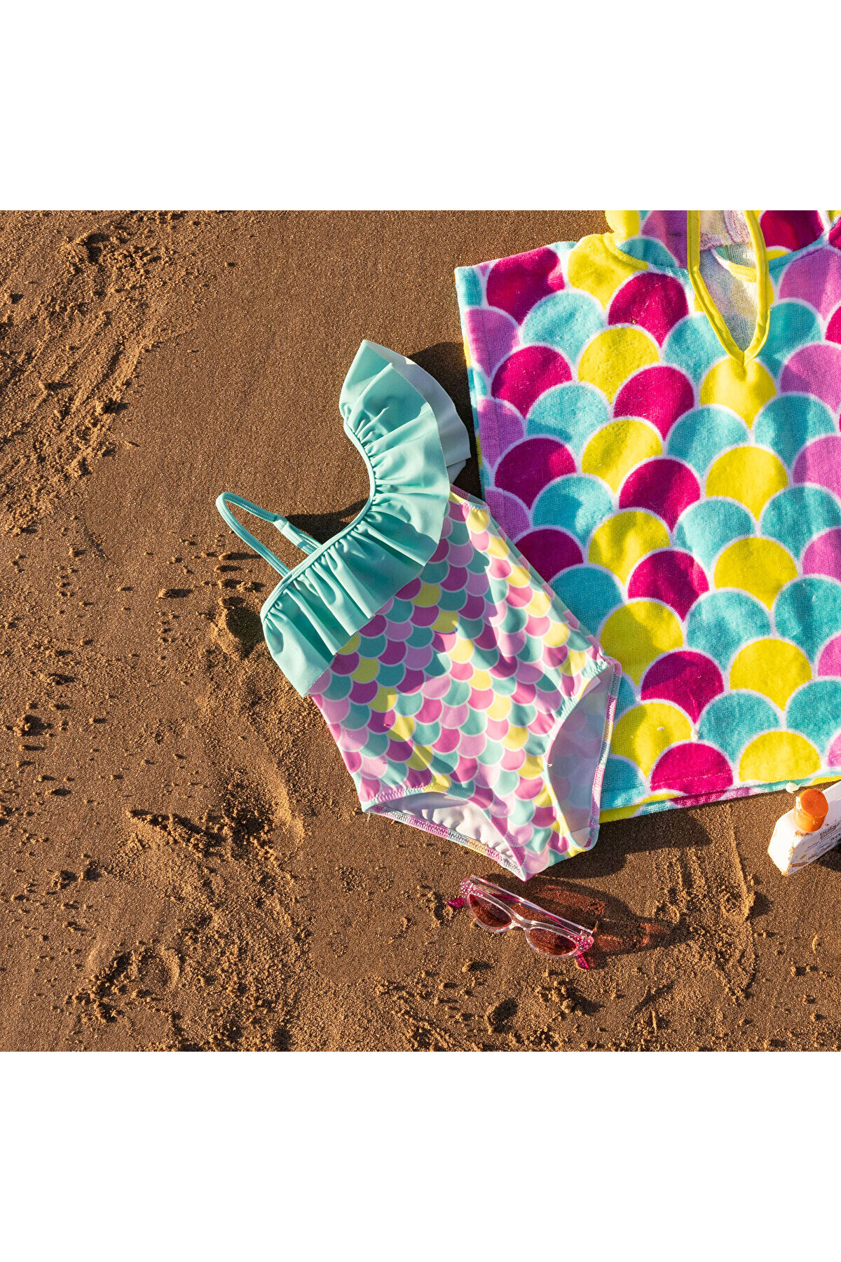 ebebek Hello Baby HelloBaby Kız Bebek Mayo Karışık Renkli fotoğrafı 3 (önizleme)