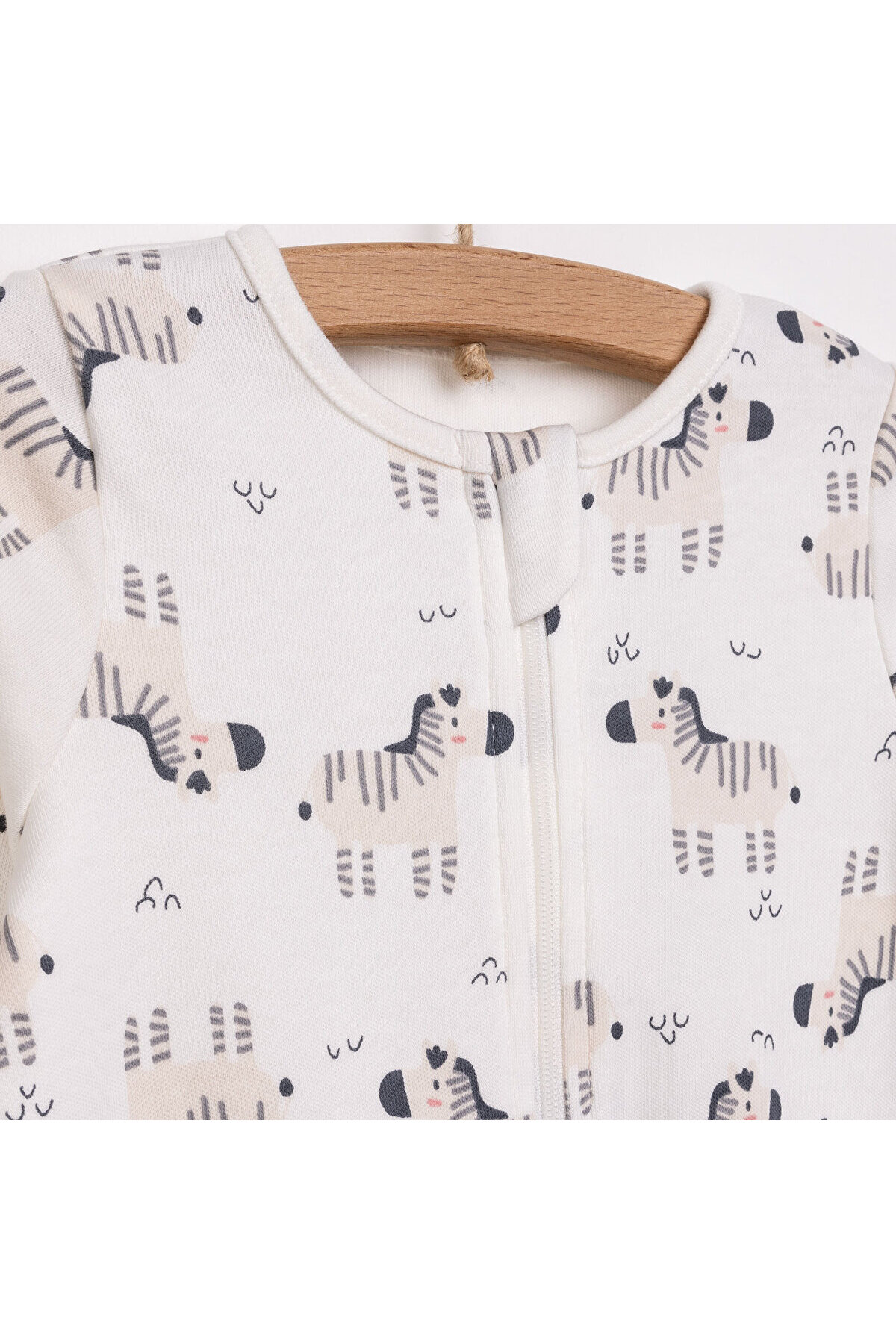 ebebek Hello Baby HelloBaby Yenidoğan Erkek Patikli Tulum Erkek Bebek fotoğrafı 3 (önizleme)