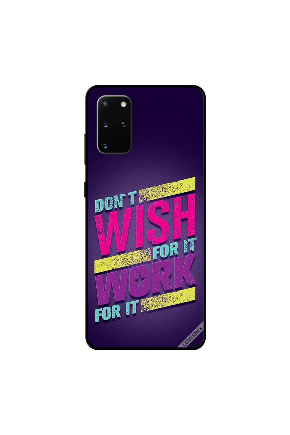 Covernex-Samsung Galaxy S20 Plus Case Cover Don't Wish For It Work For It 1