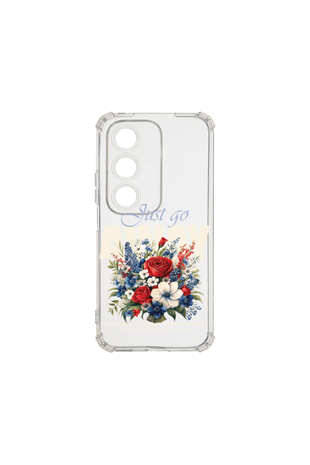 bestcase Carcasă Antișoc Pentru Oppo A80 5g, Just Go Away, 1925007 As 1864 - One Size