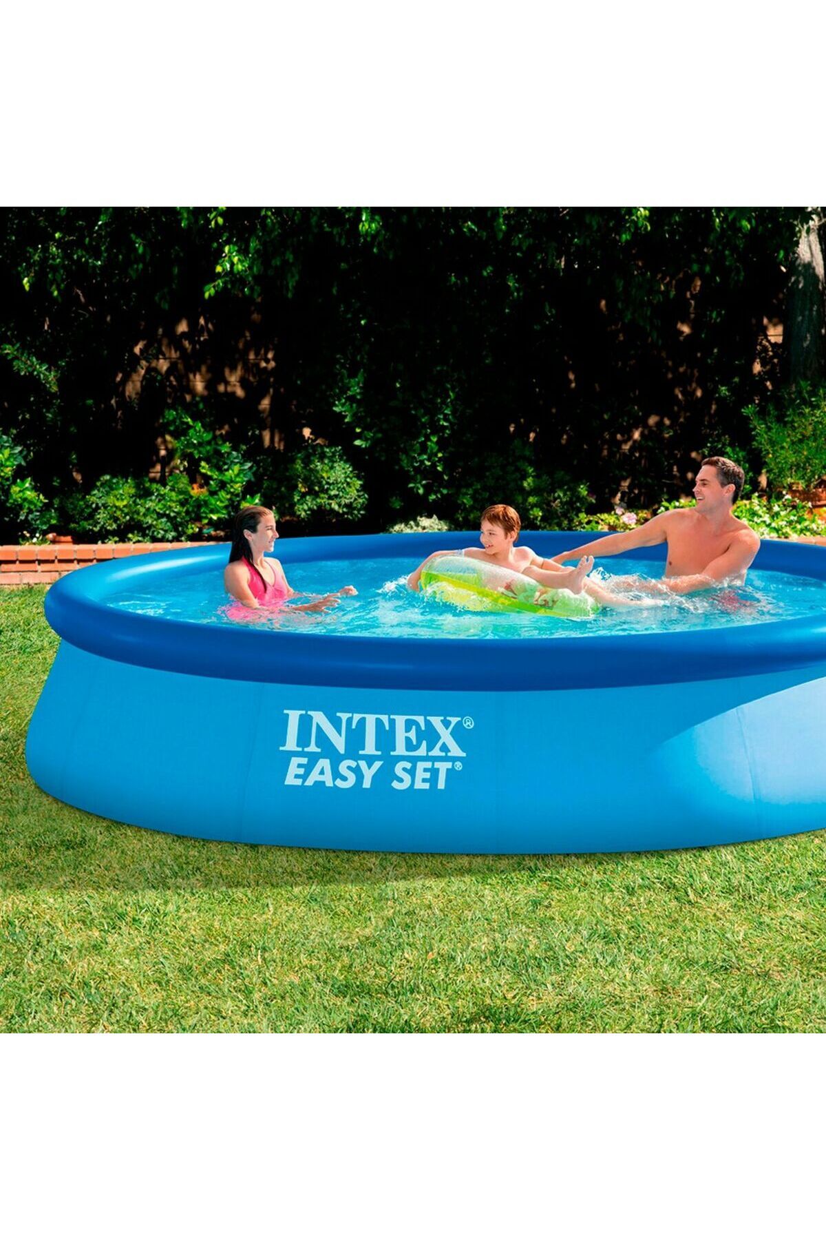 Nose-Intex Easy Set Inflatable Pool 396 x 84 cm 3
