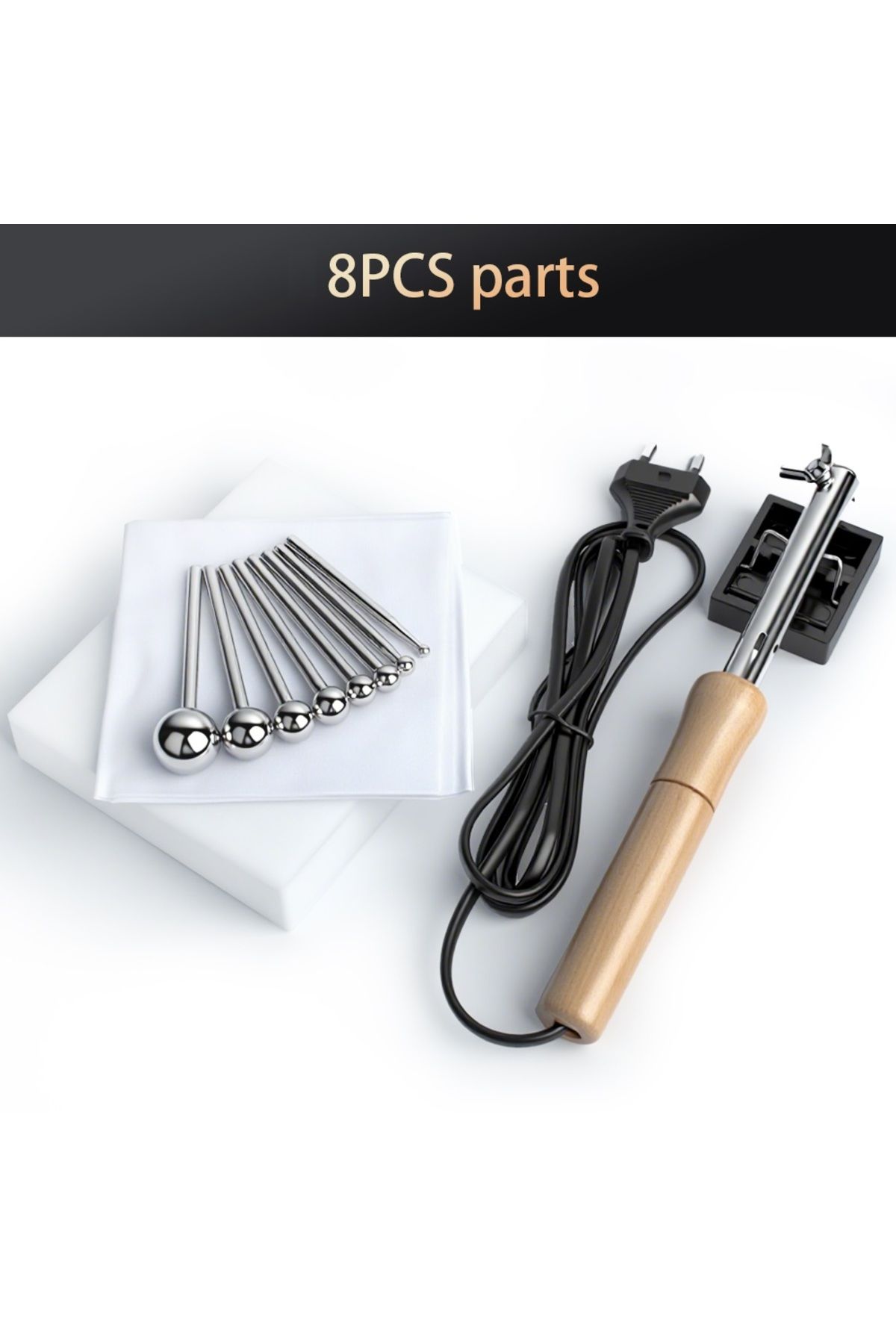 Choice-Fixed Temperature Flower Ironing Tool Set Branding Iron Fabric Ironing Machine Flower Making Tools D 1