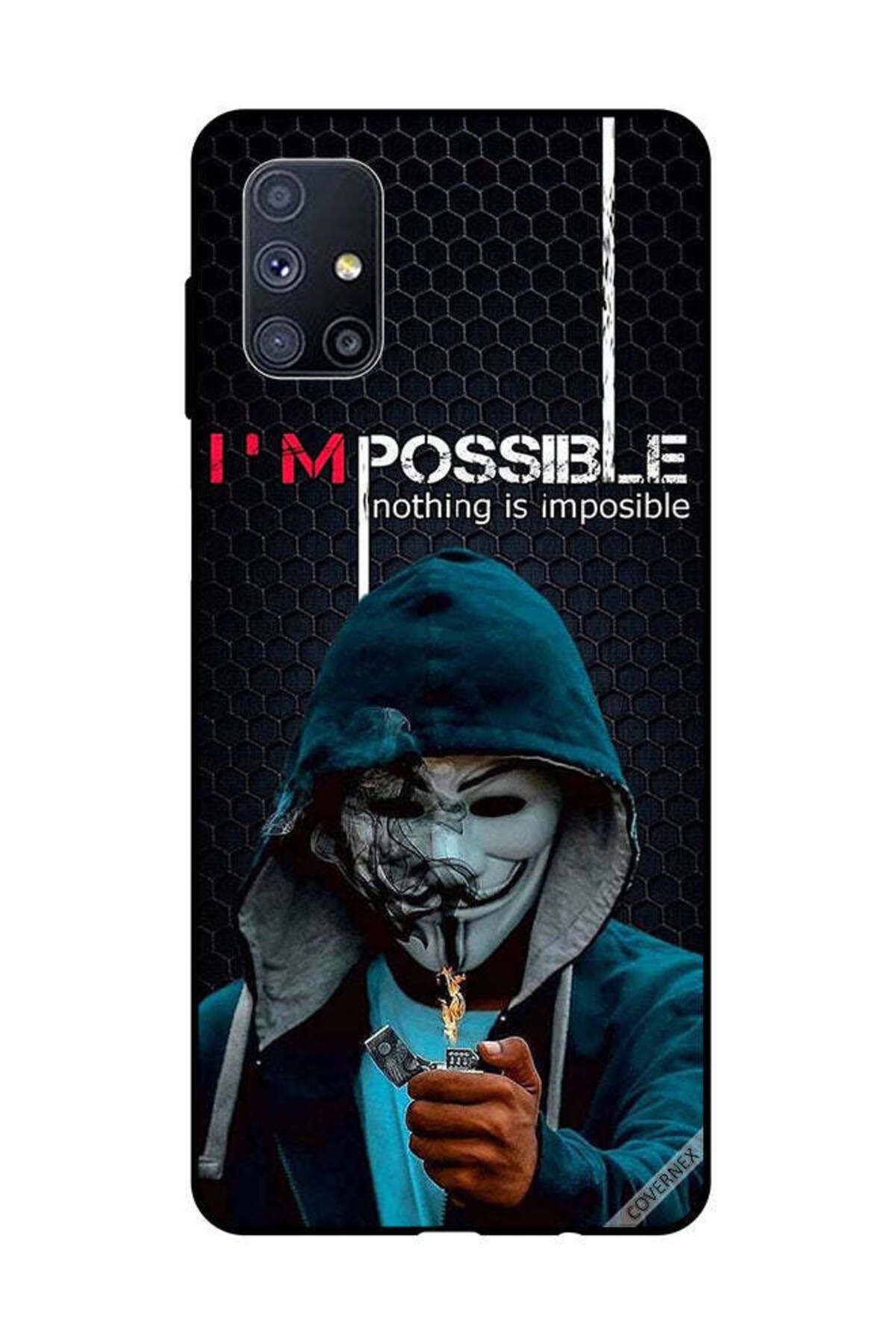 Covernex-Protective Case Cover For Samsung Galaxy M51 I Am Possible Nothing Is Impossible 1