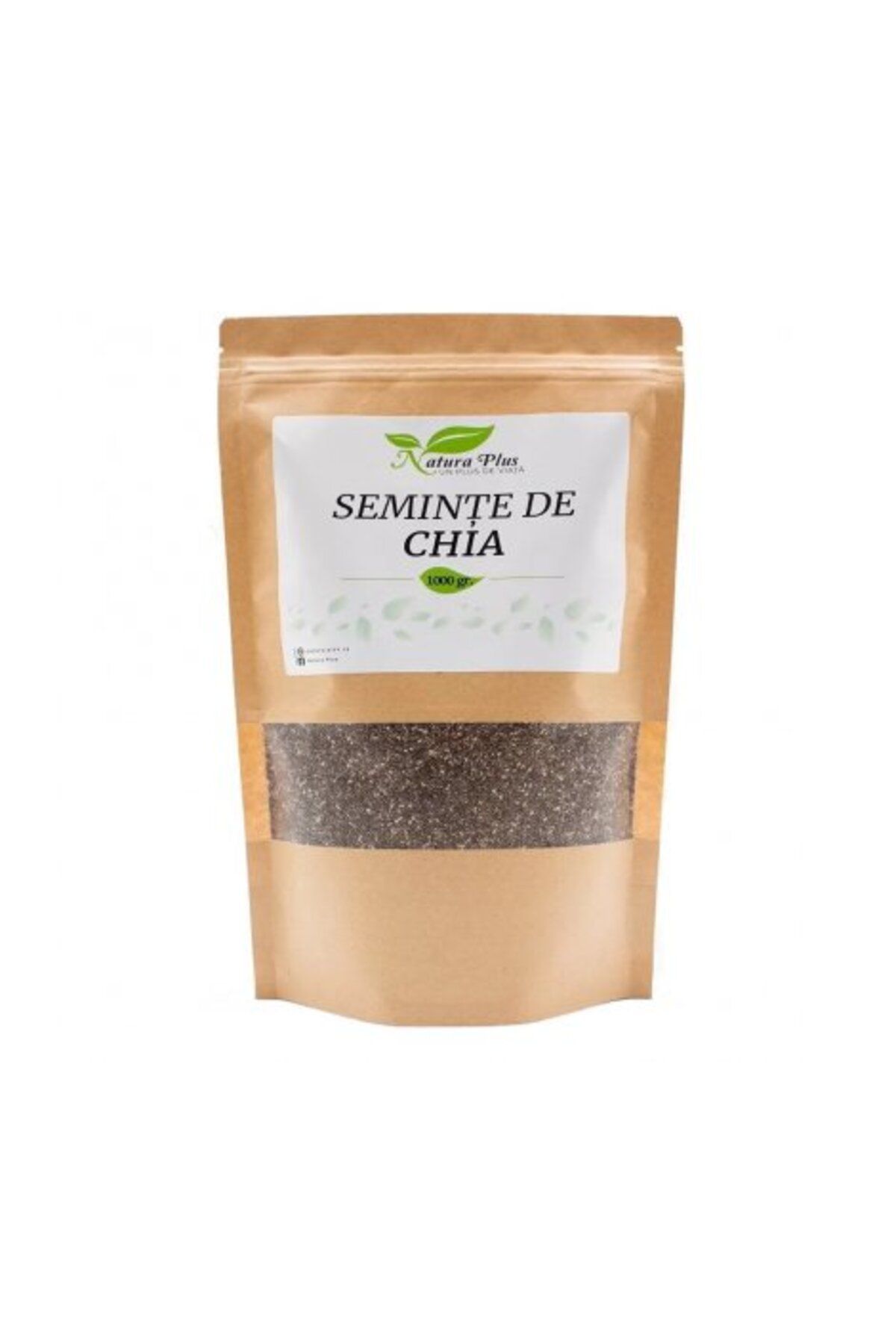 Natura Plus Seminte De Chia, 1000g, Natura Plus - One Size