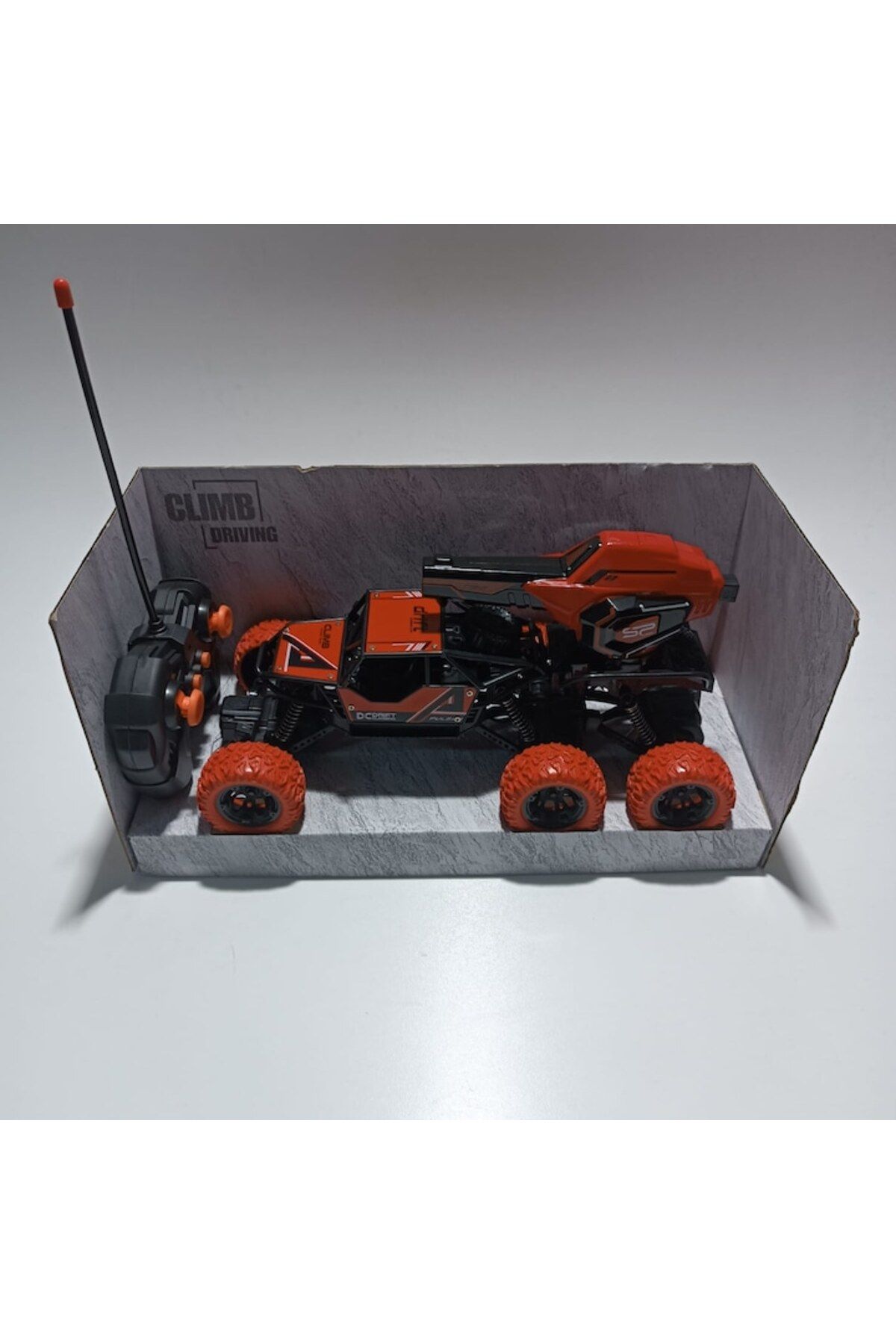 dalimag-Remote-Control Car, Rotating Truck Model, USB Cable, Cannon, Red 3