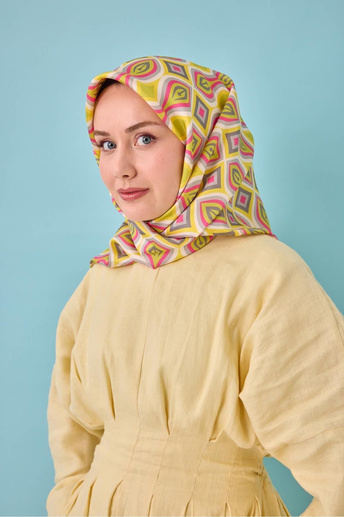 Silk Home-Twill Silk Scarf 11470-36 3