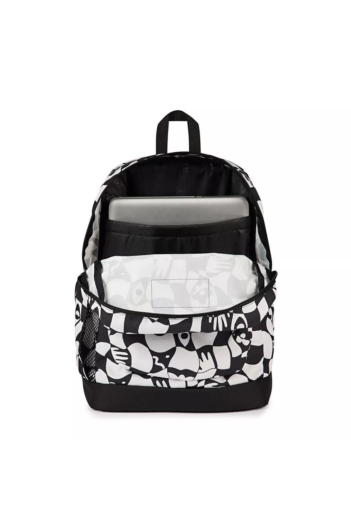 Jansport-Jansport Printed Backpack with Adjustable Straps and Zip Closure - 15x32x42 cms 6