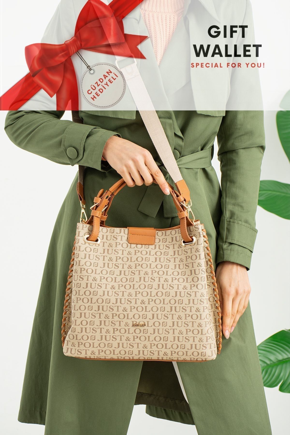 Original Just Polo Top Rated Women's Shoulder Bags for Daily Use
