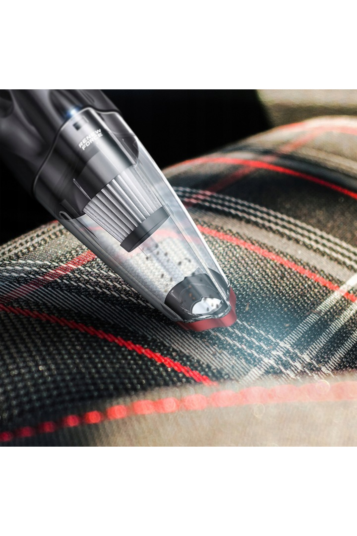 Renew Force-Car vacuum cleaner, Force, Portable, power cord for cigarette lighter socket,High power 6000PA 5