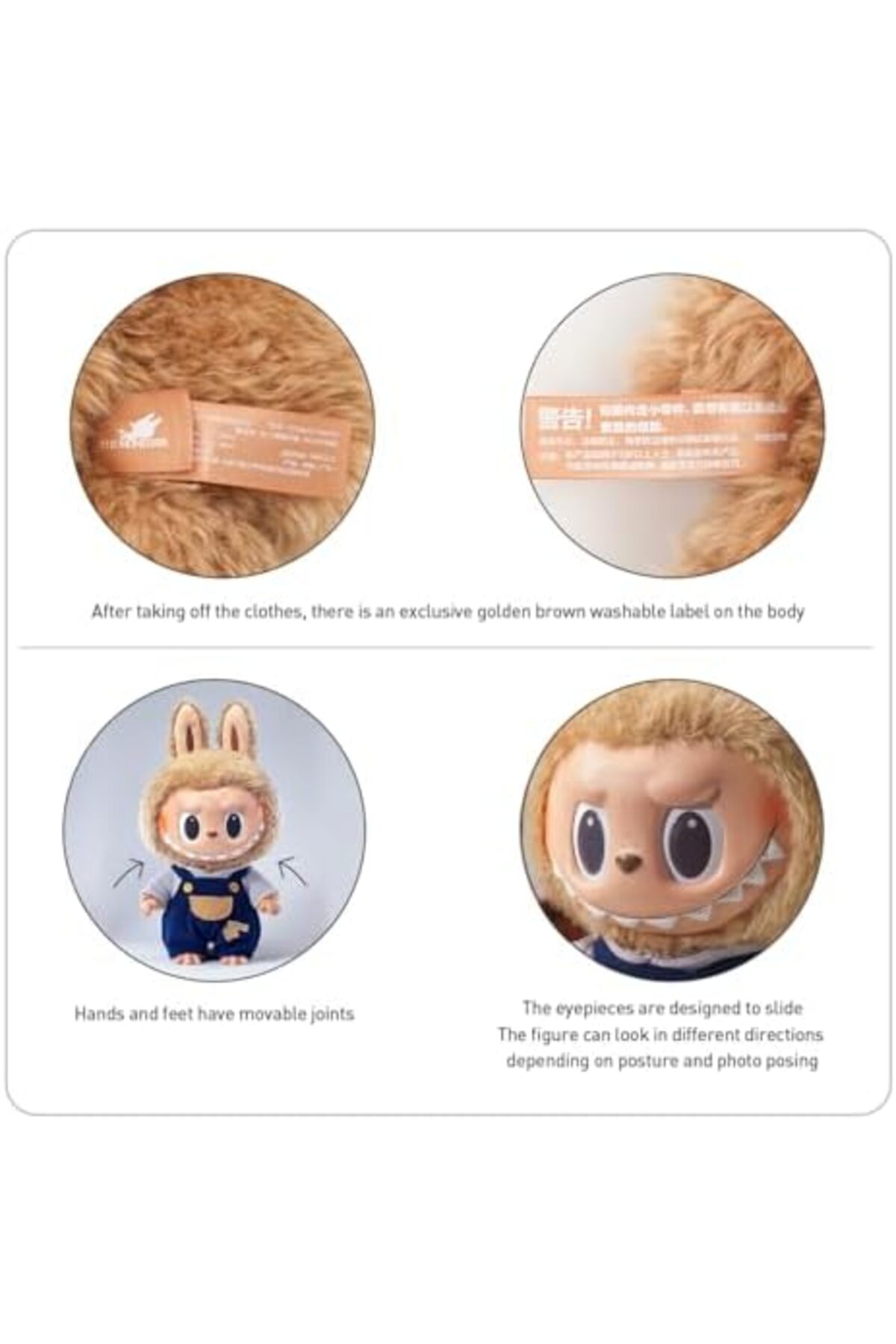 victiny POP MART LABUBU Time to Chill Vinyl Plush 1 PC- Trendyol