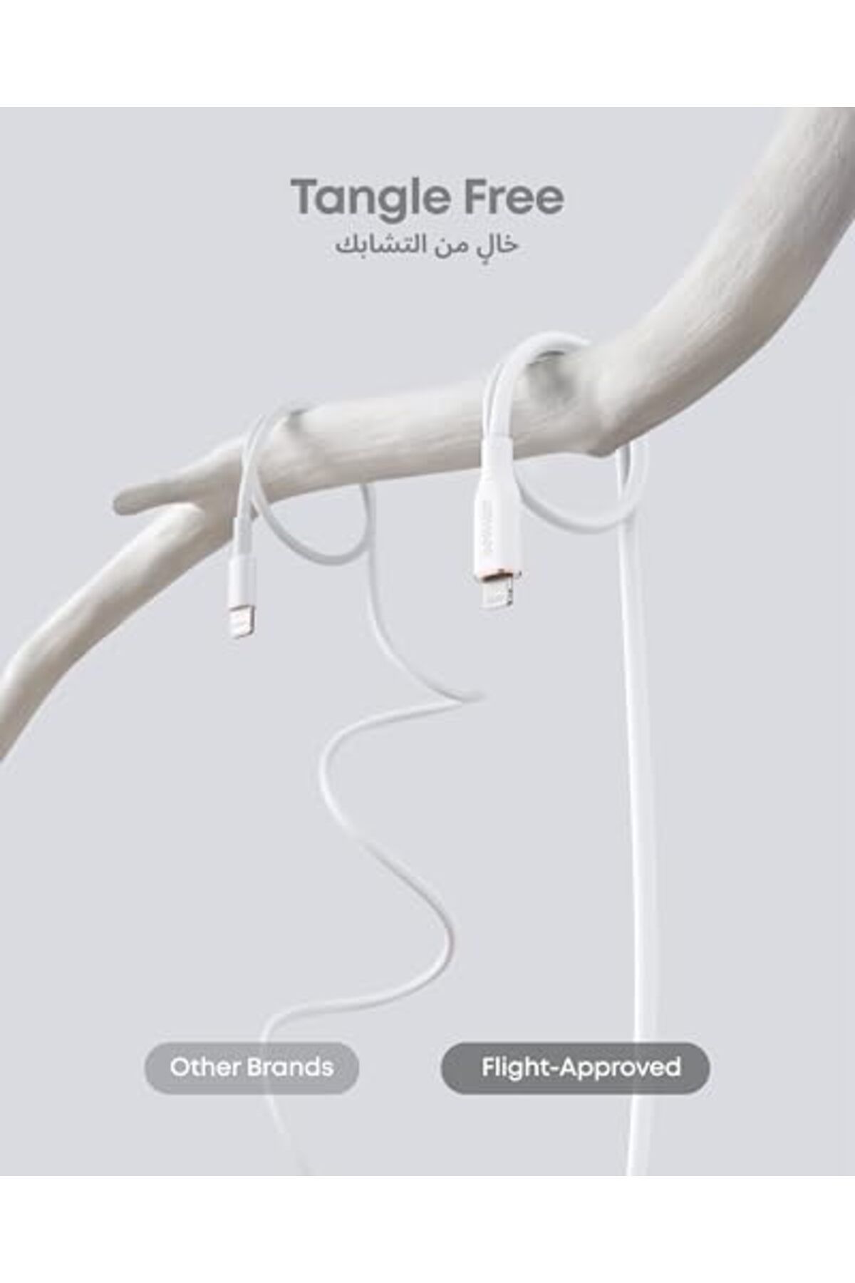 Anker-كابل PowerLine III Flow، USB C إلى Lightning لأجهزة iPhone 14/14 Pro/13/12/11/XS XR 8 Plus [MFi C 6