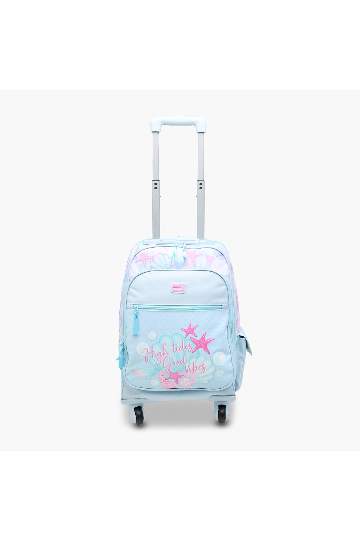 Roll-Road Printed Trolley Bag with Retractable Handle - 33x44x21 cms 2