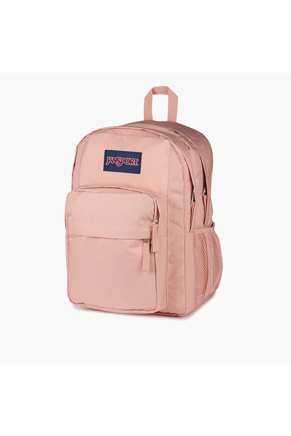 Jansport-Solid Backpack with Adjustable Straps and Zip Closure - 19x33x5 cms 8