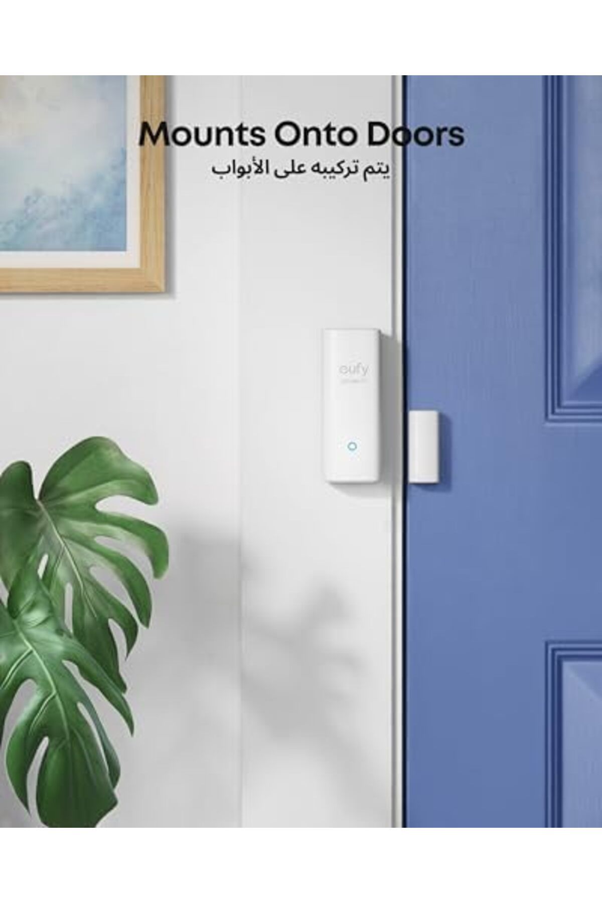 eufy-Security Entry Sensor, Detects Opened and Closed Doors or Windows, Sends Alerts, Triggers Siren 8