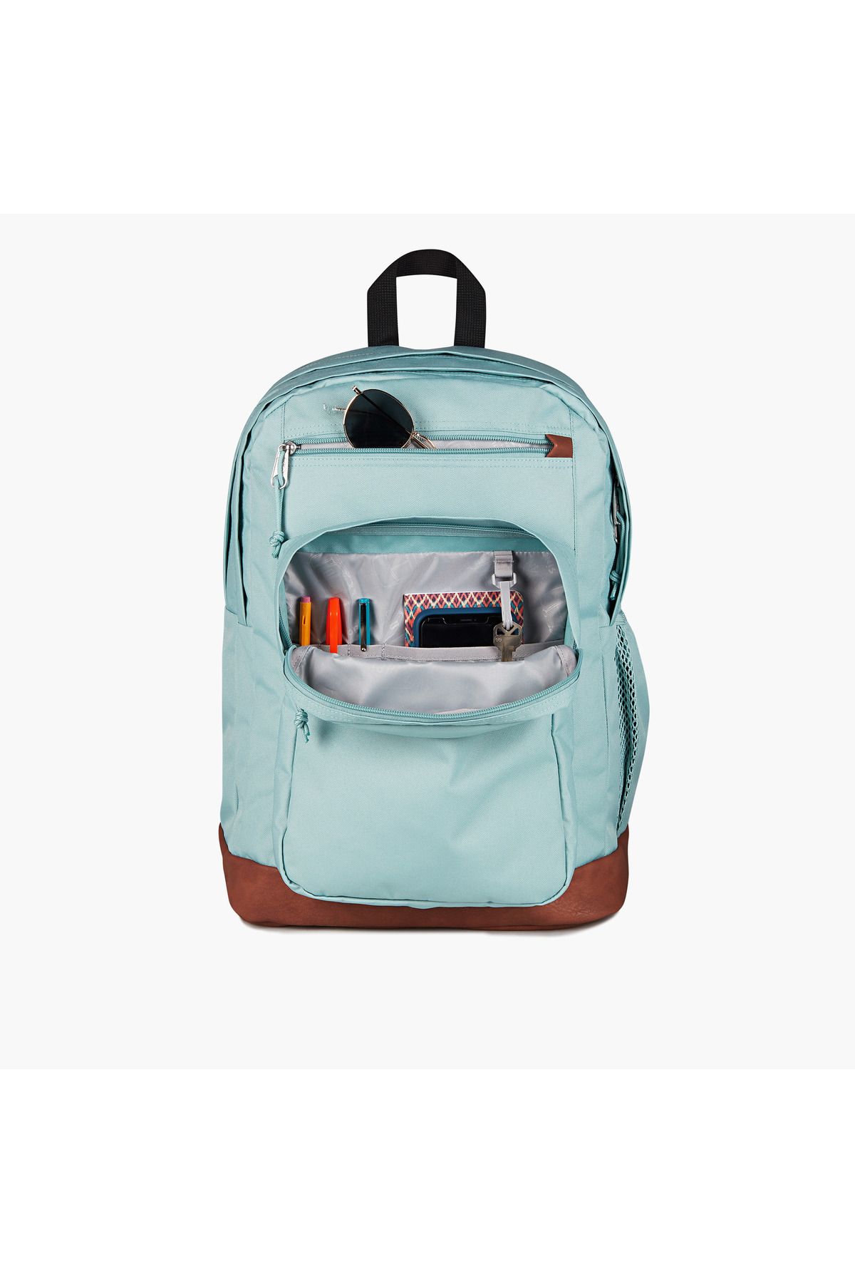 Jansport-Solid Backpack with Adjustable Straps and Zip Closure - 21x31x44 cms 4