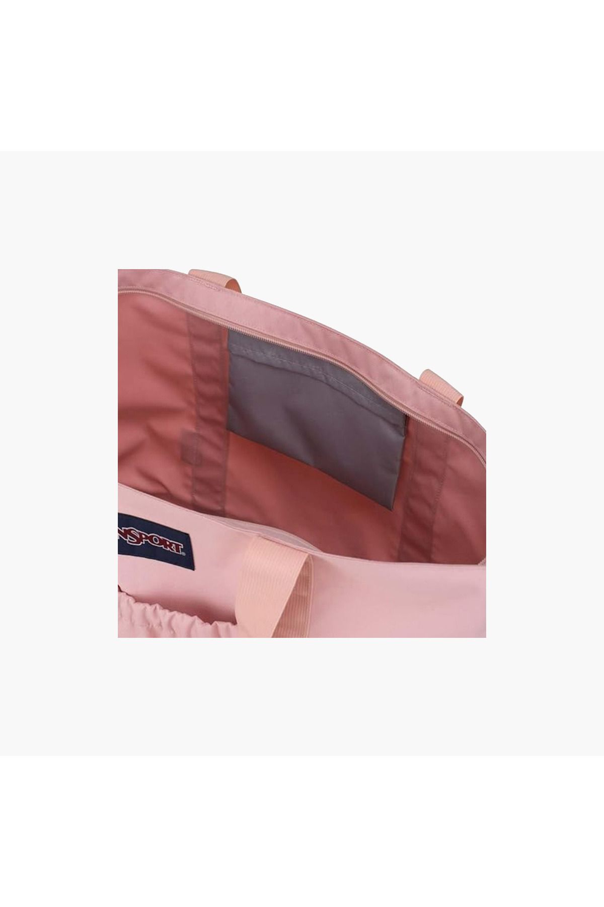 Jansport-حقيبة حمل صلبة بمقبض مزدوج وسحاب للإغلاق 4