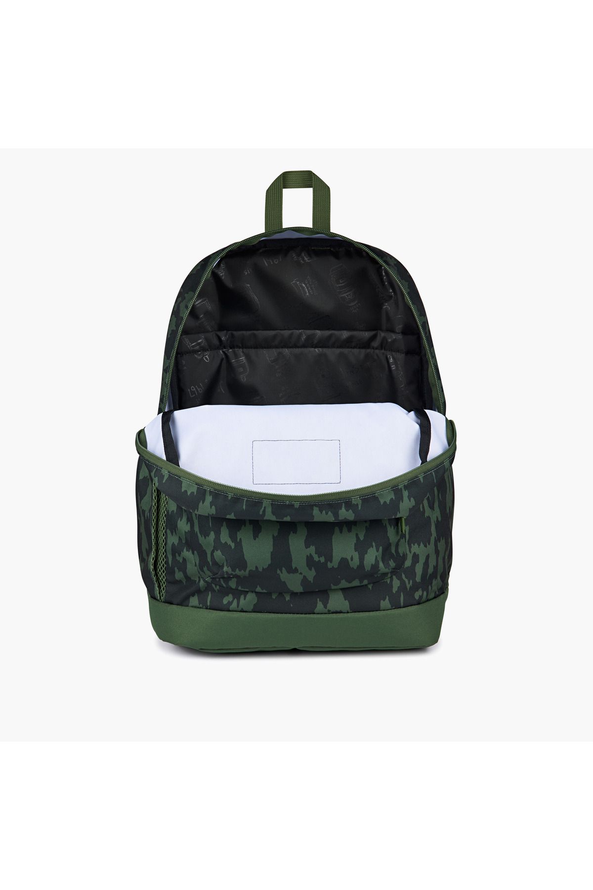 Jansport-حقيبة ظهر مطبوعة من جانسبورت بأحزمة قابلة للتعديل وسحاب للإغلاق - ١٥×٣٢×٤٢ سم 7