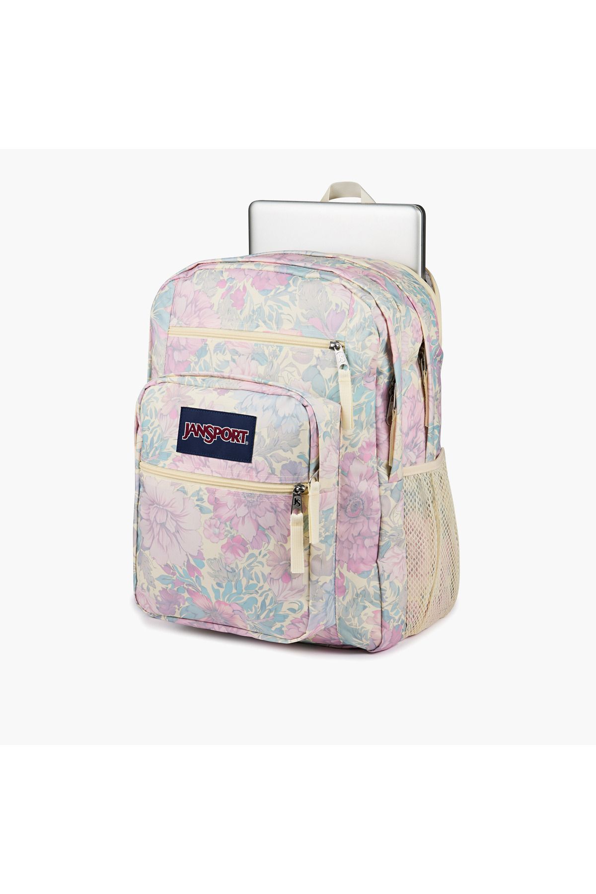 Jansport-حقيبة ظهر جانسبورت مطبوعة بالكامل مع أحزمة قابلة للتعديل وسحاب للإغلاق - ١٩×٣٣×٤٤ سم 4
