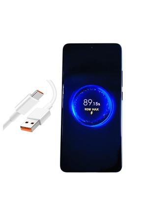 Okyanustech Xiaomi Mi Uyumlu Turbo Hızlı Şarj Kablosu 90W Xiaomi 15 15S Pro U...
