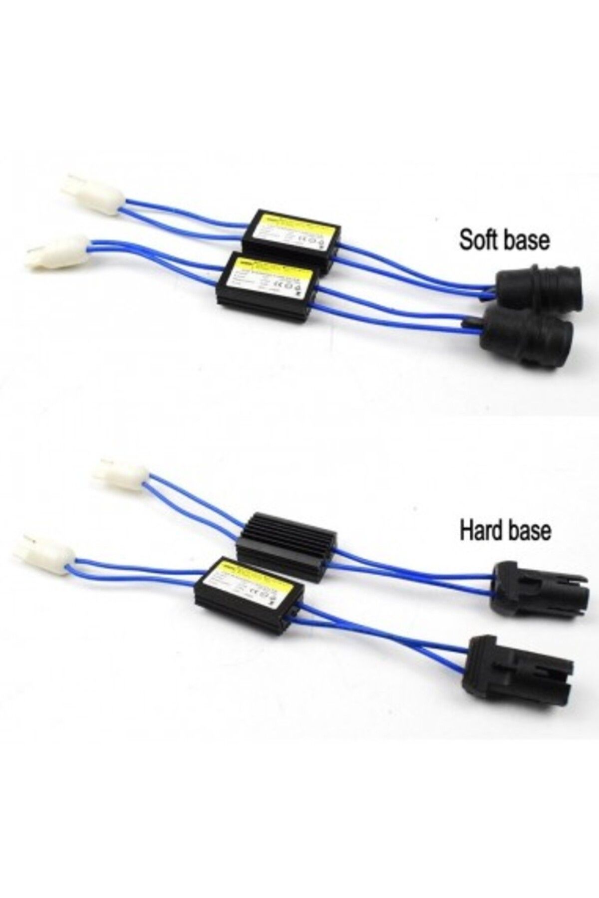 Xenon Bright-T10 (W5W) Led error canceller with rigid base, 12V, 3.2W - AE-T10-HARD 3