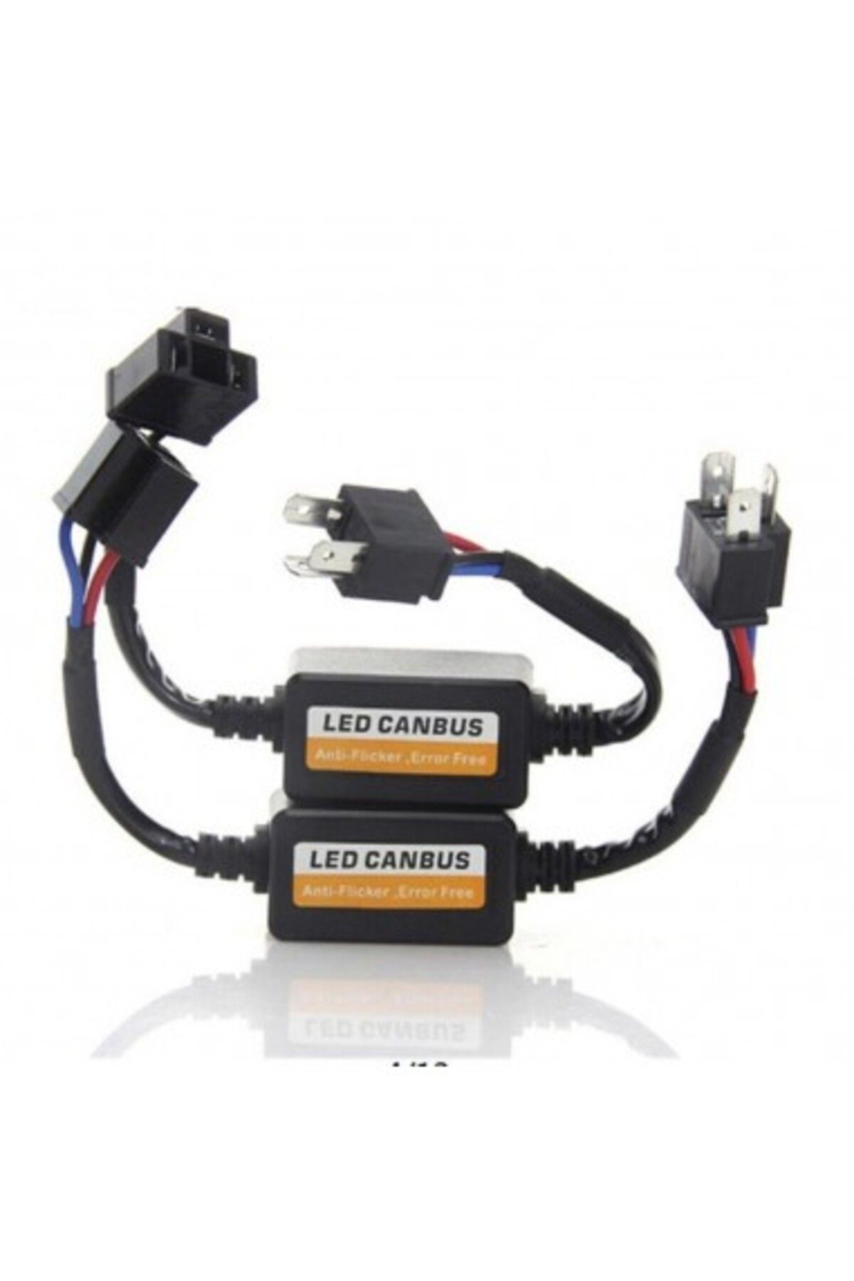 Xenon Bright-Set of 2 LED H4 12V bulb error cancellers - K12-H4-12V 4