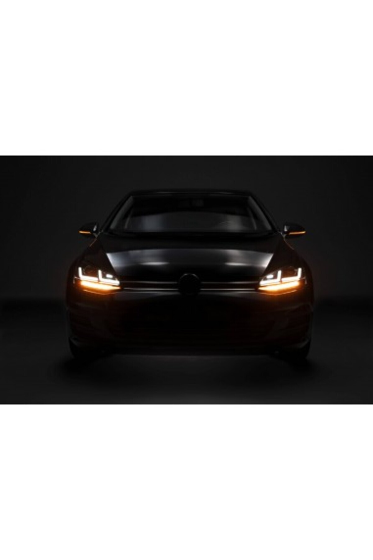 Osram-Set of 2 LED headlights for VW Golf VII (2012-2016) Black LEDriving Xenon / position Halogen Osram 16